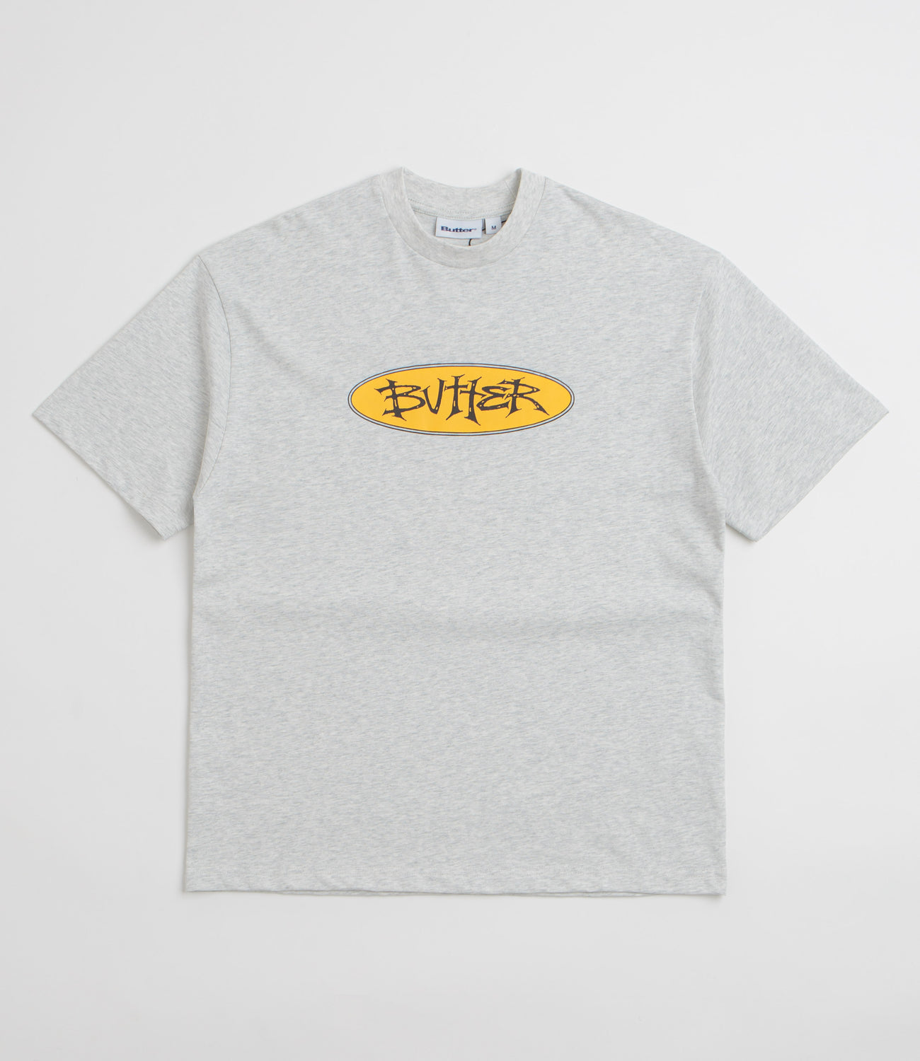 Butter Goods Tide Tee Ash - front