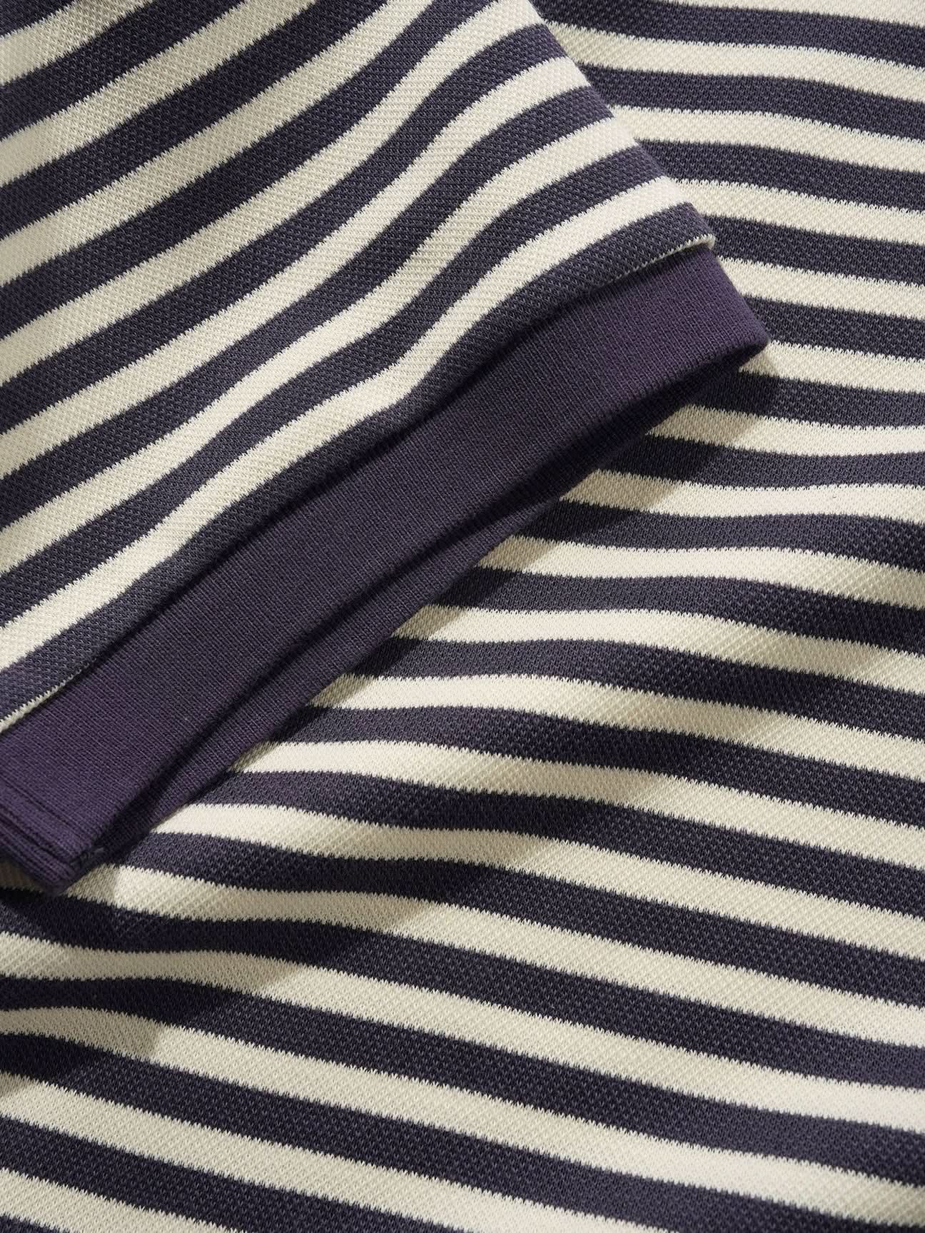 Butter Goods Tunnel Polo - Navy / White - Gallery Streetwear