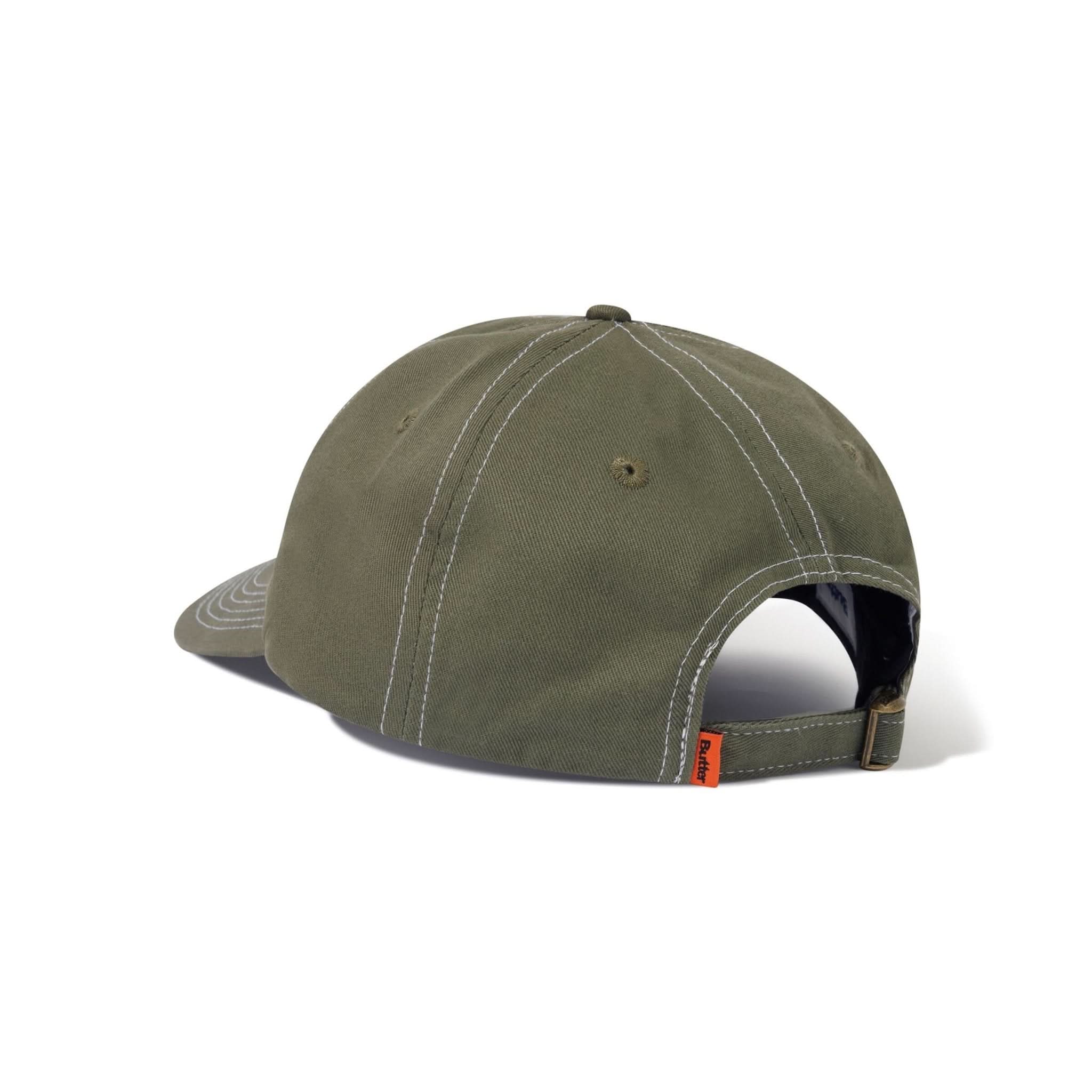 Butter Goods | Unleash 6 Panel Cap – Cotton Twill Strapback Hat - Gallery Streetwear