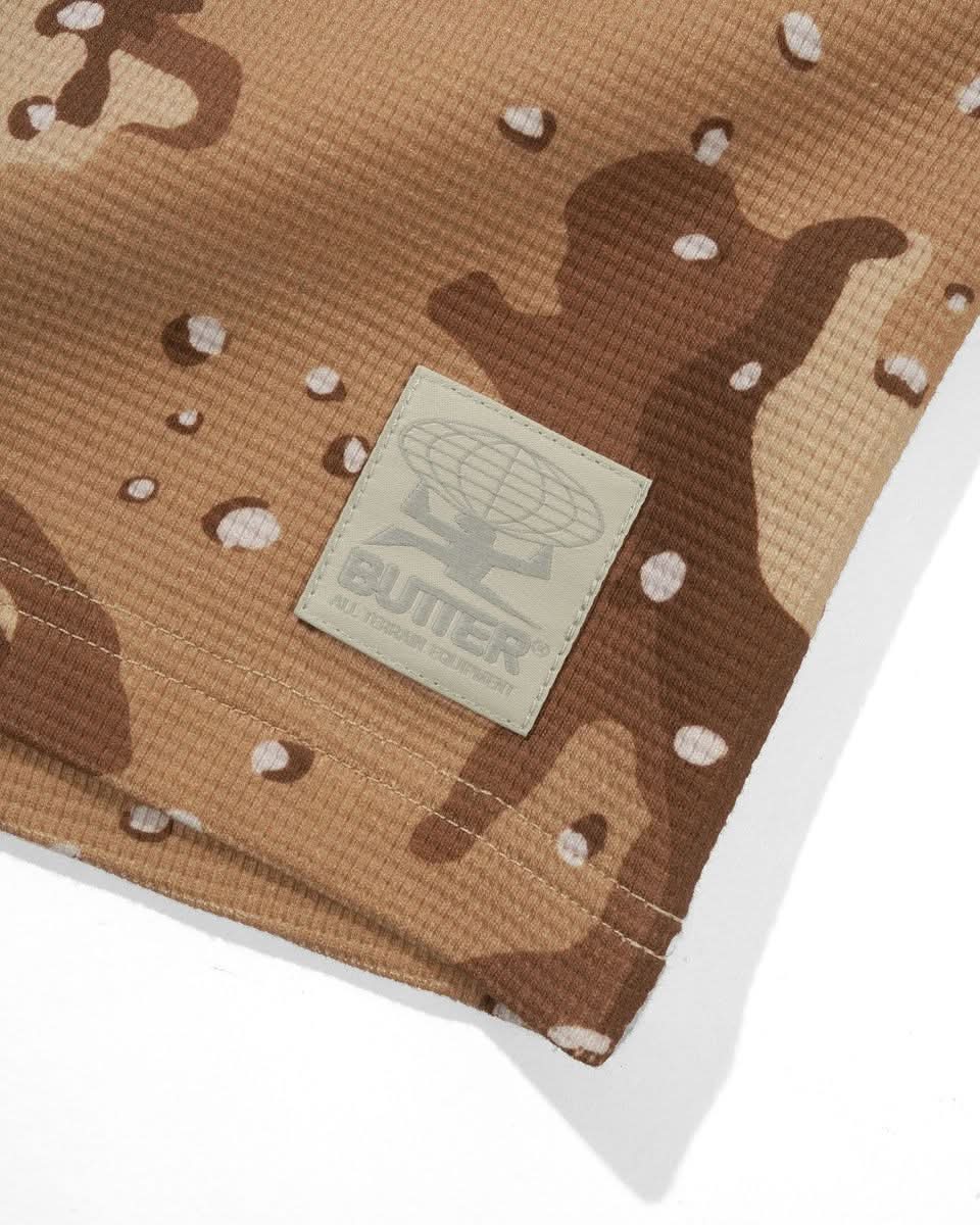 Butter Goods Waffle L/S Top – Camo - Gallery Streetwear