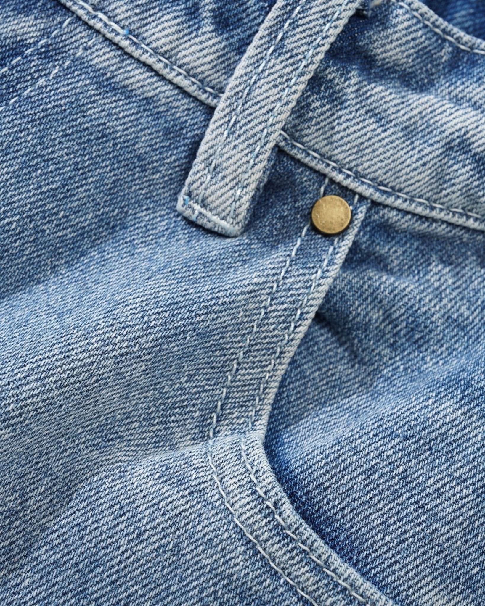 Butter Goods Weathergear Denim Jeans – Faded Blue Workwear Fit - Gallery Streetwear