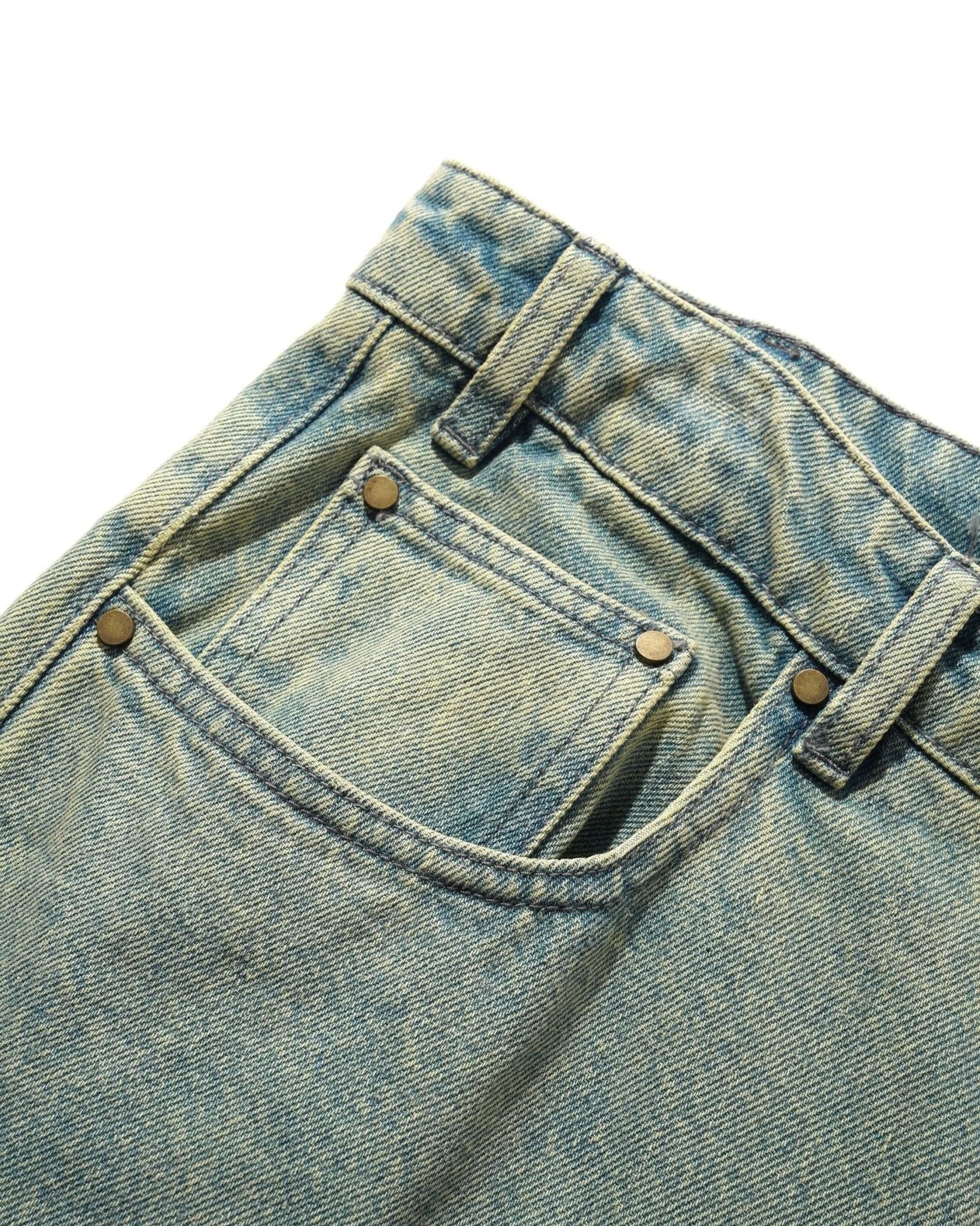 Butter Goods | Wide Cut Denim Jeans – Tinted Blue Wash - Gallery Streetwear