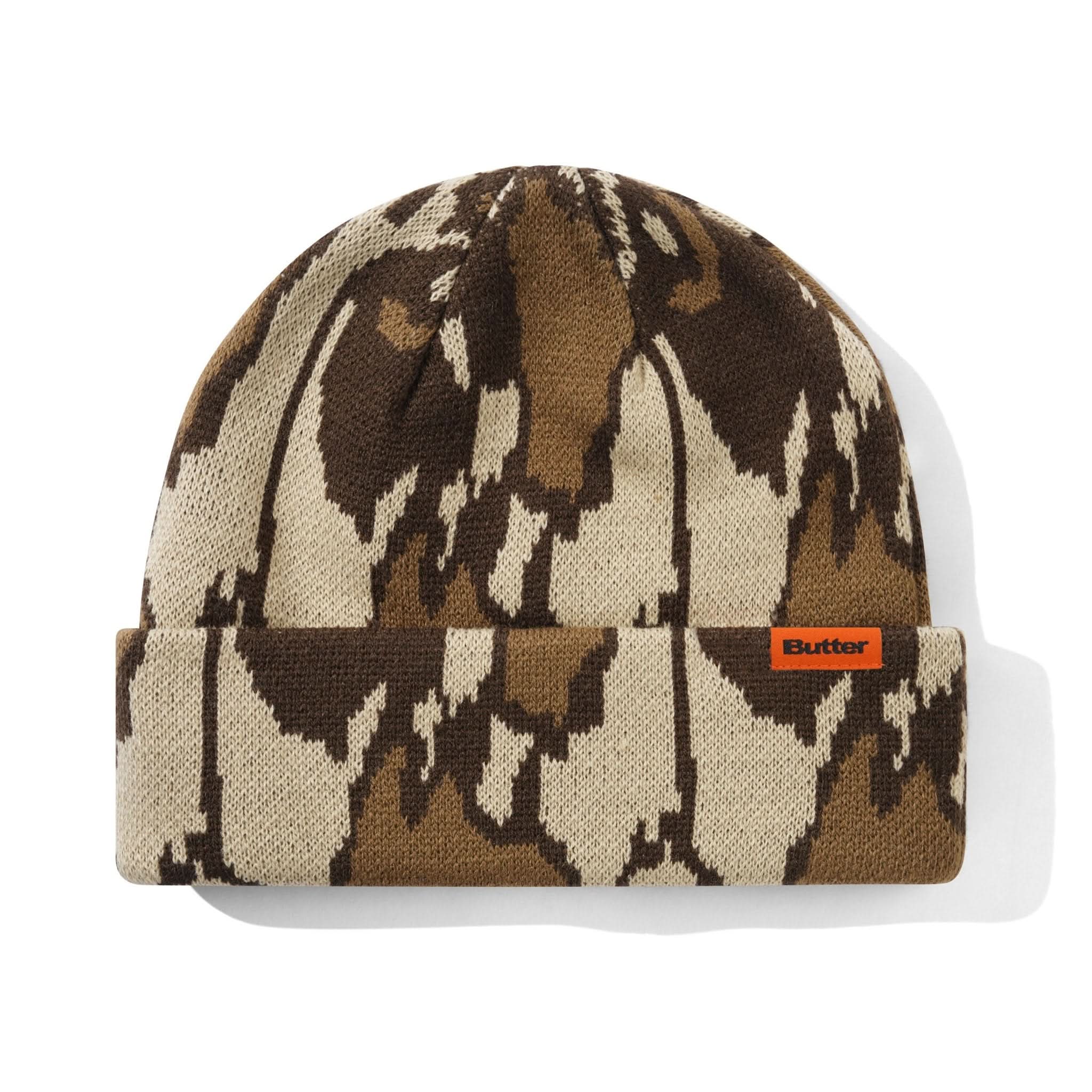 Butter Goods | Wipeout Camo Beanie - Gallery Streetwear