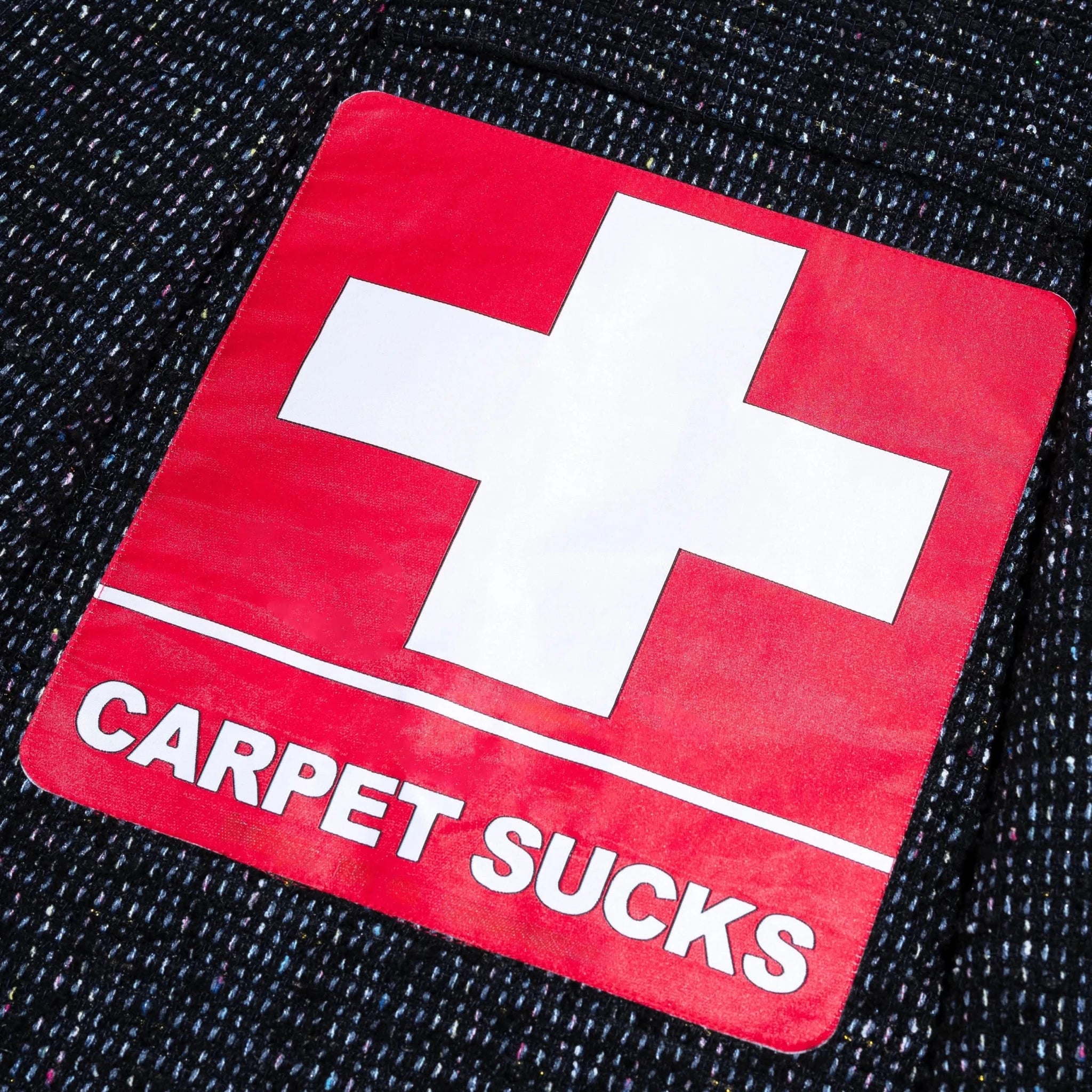 Carpet Company C - Star Basket Weave Button Up - Black - Gallery Streetwear