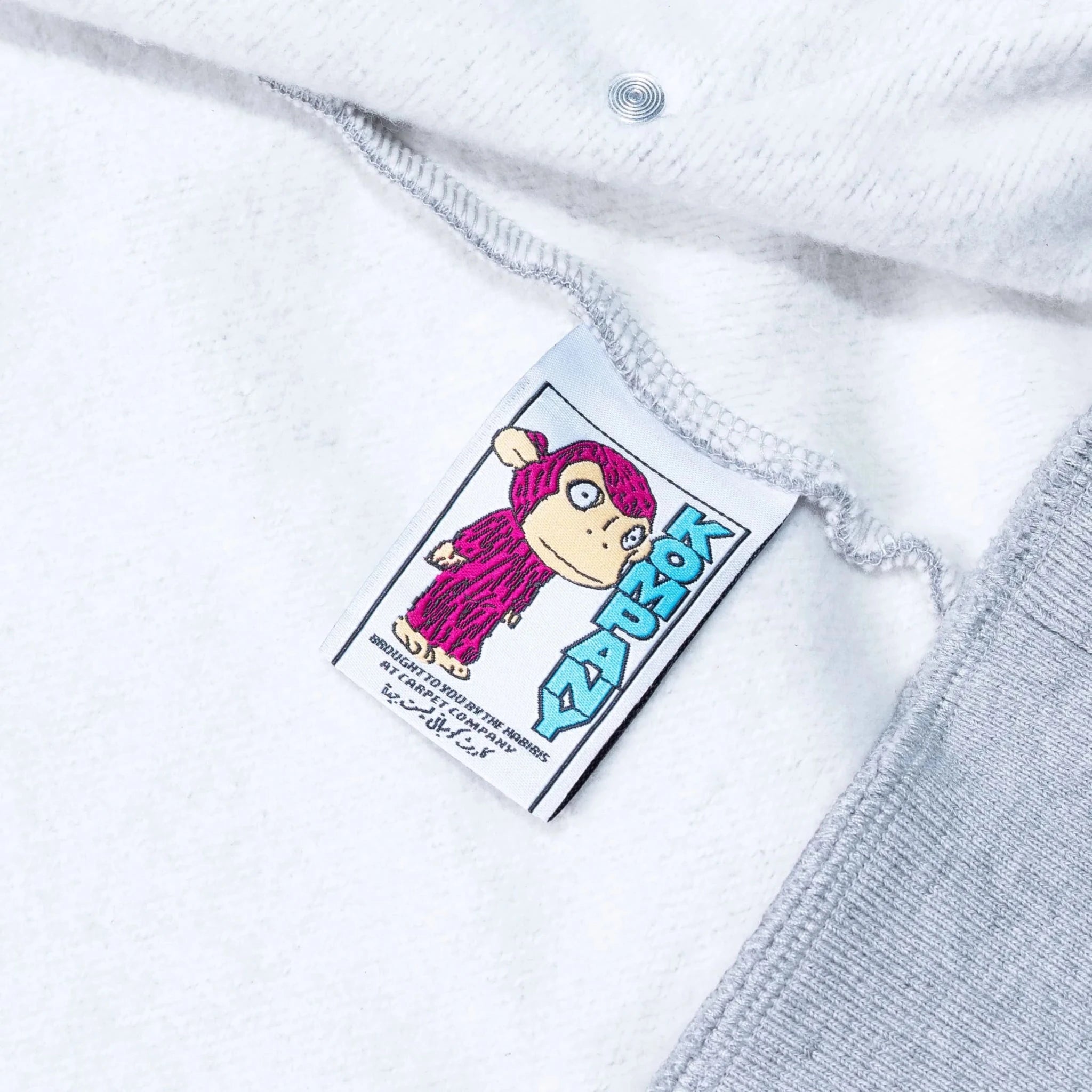 Carpet Company C - Star Embossed Hoodie - Grey - Gallery Streetwear