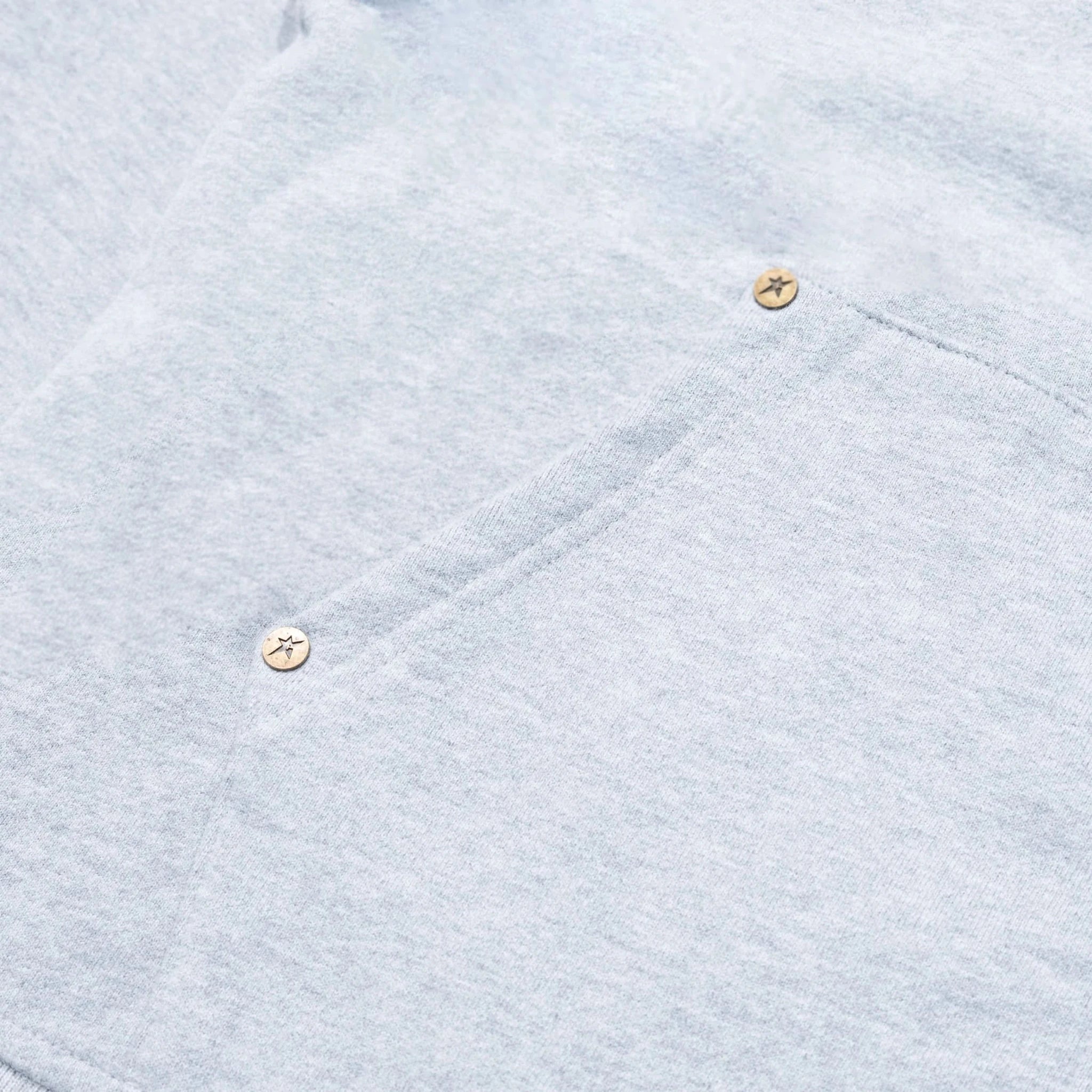 Carpet Company C - Star Embossed Hoodie - Grey - Gallery Streetwear