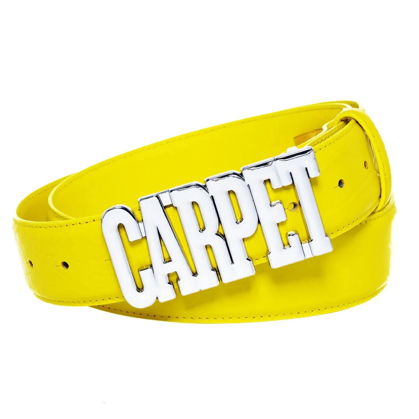 Carpet Company Croc Skin Leather Belt - Gallery Streetwear