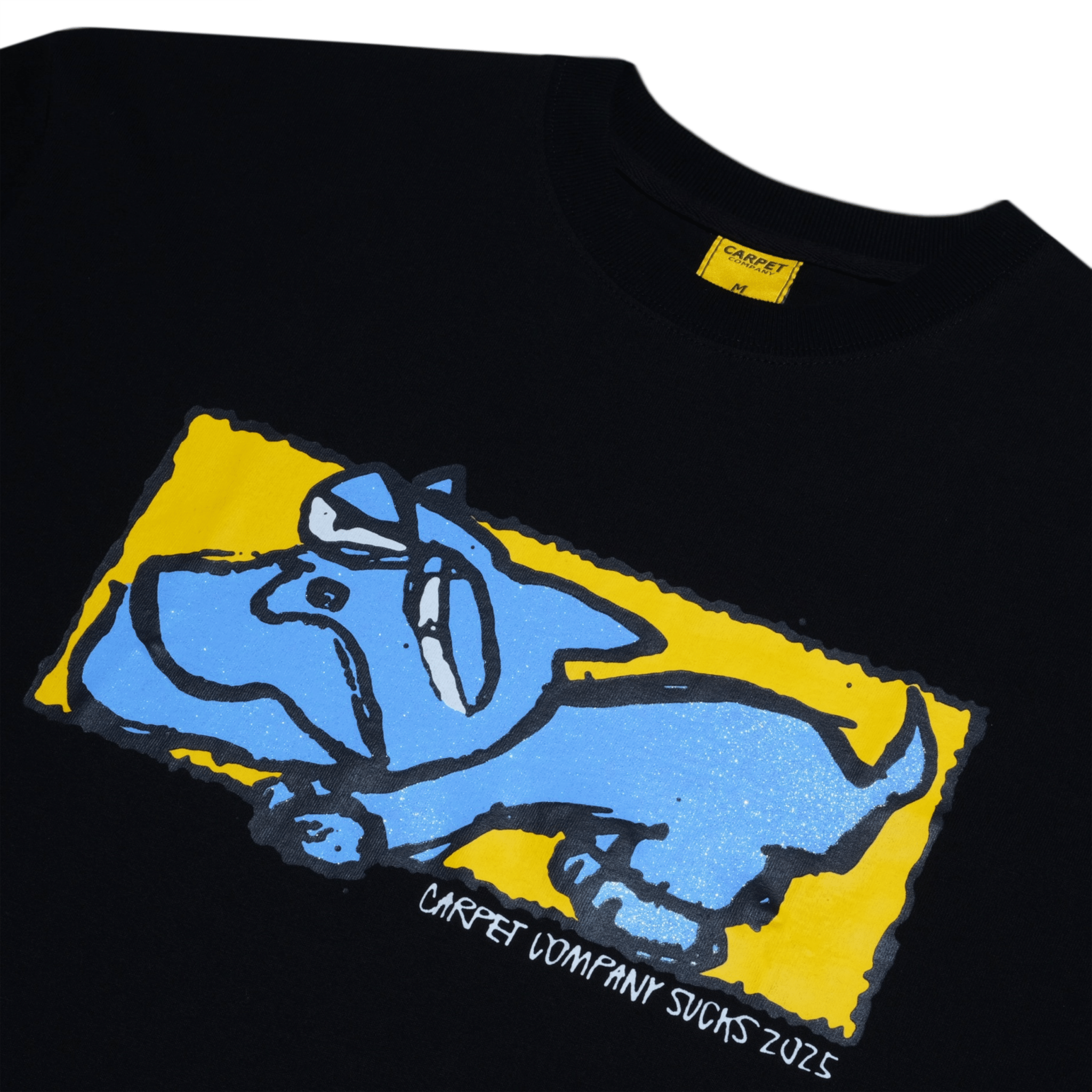Carpet Company Dog Tee – Black Graphic Skate T-Shirt - Gallery Streetwear