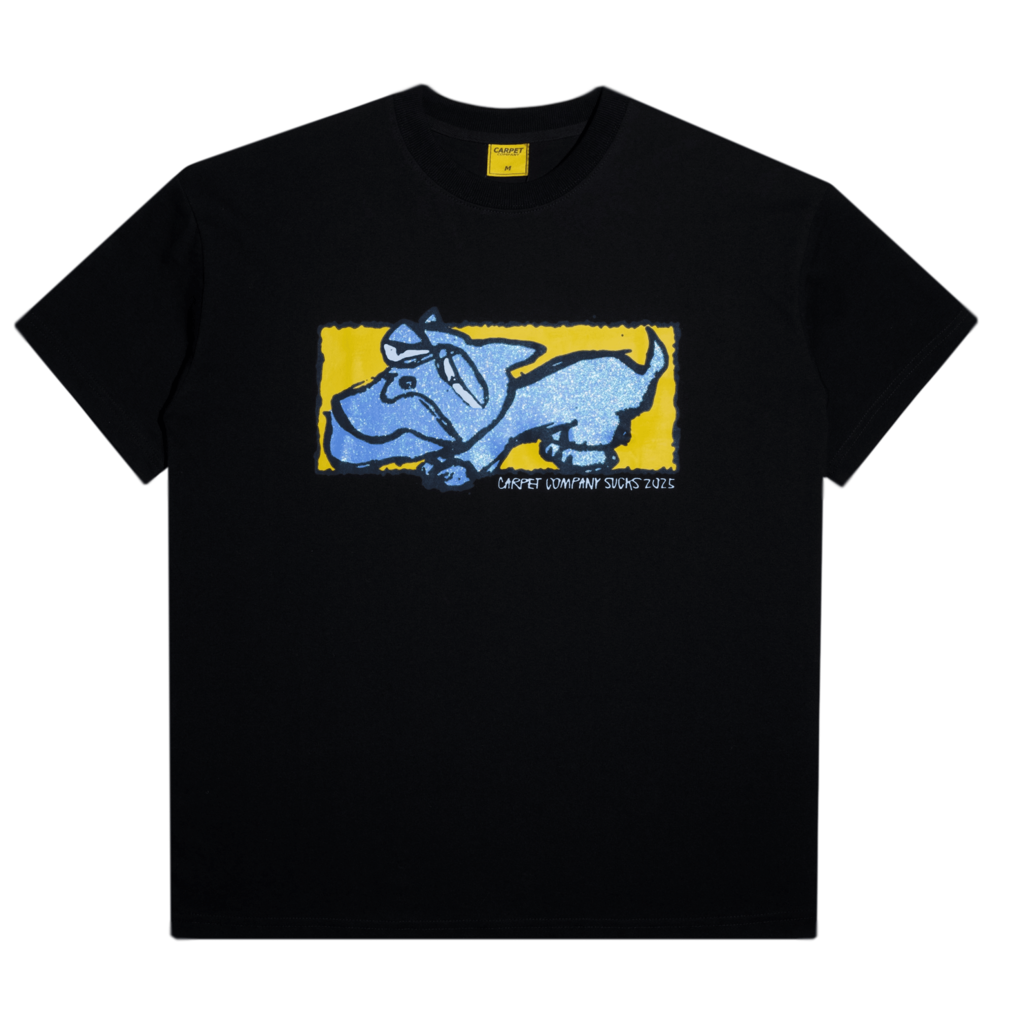 Carpet Company Dog Tee – Black Graphic Skate T-Shirt - Gallery Streetwear