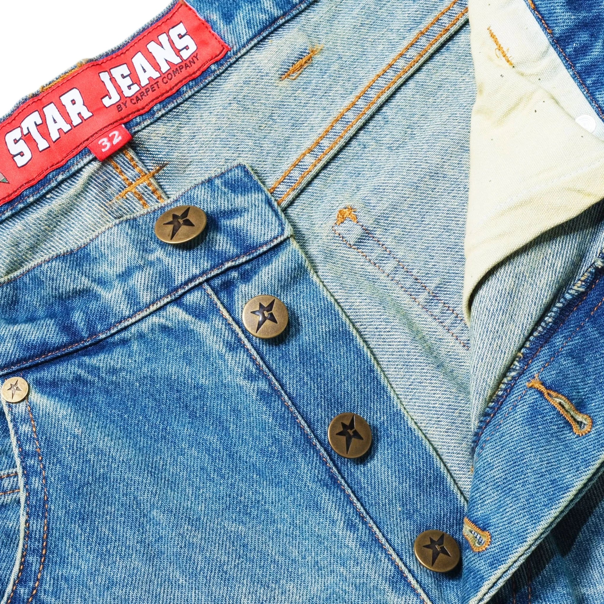 Carpet Company | Faded Denim Shorts - Gallery Streetwear