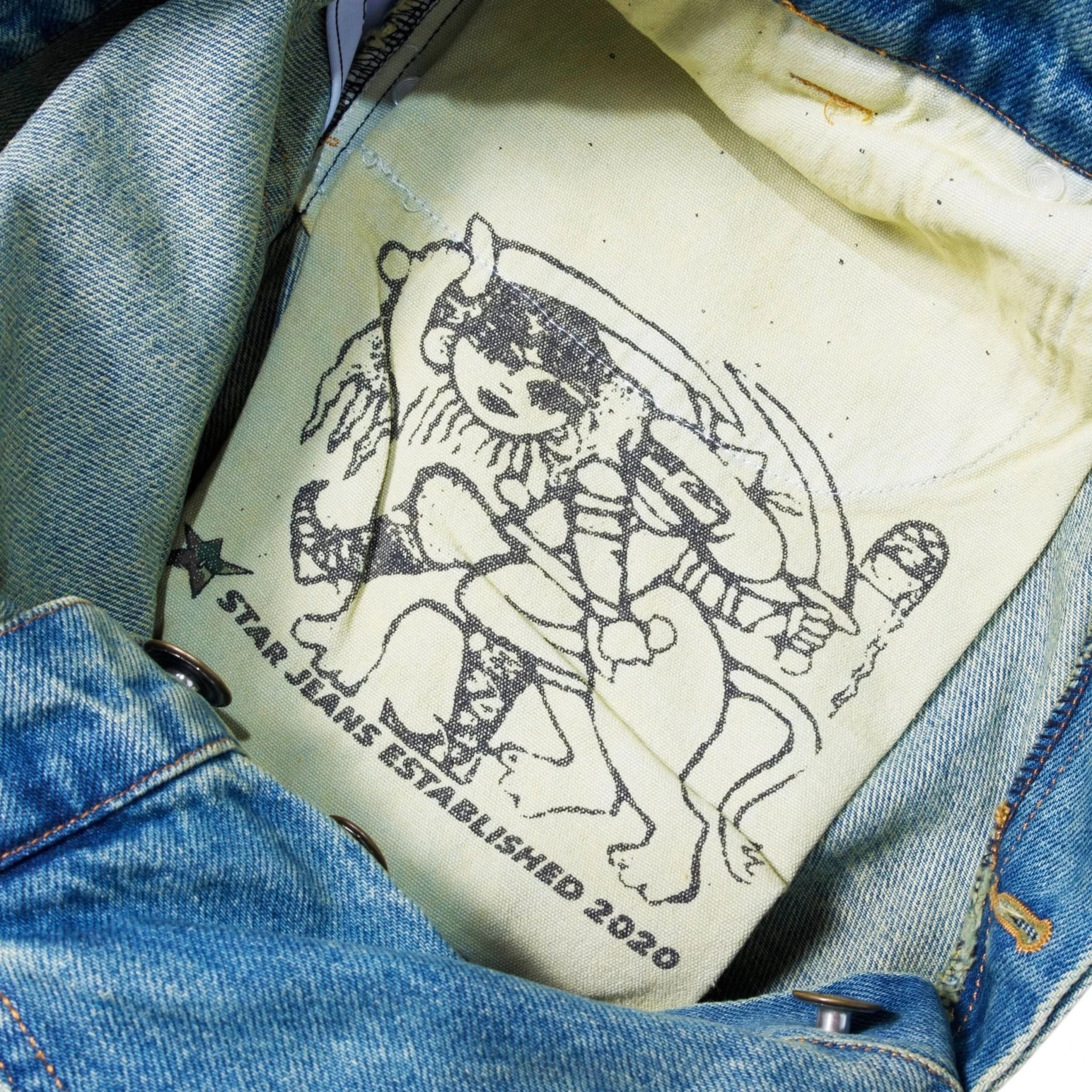 Carpet Company | Faded Denim Shorts - Gallery Streetwear