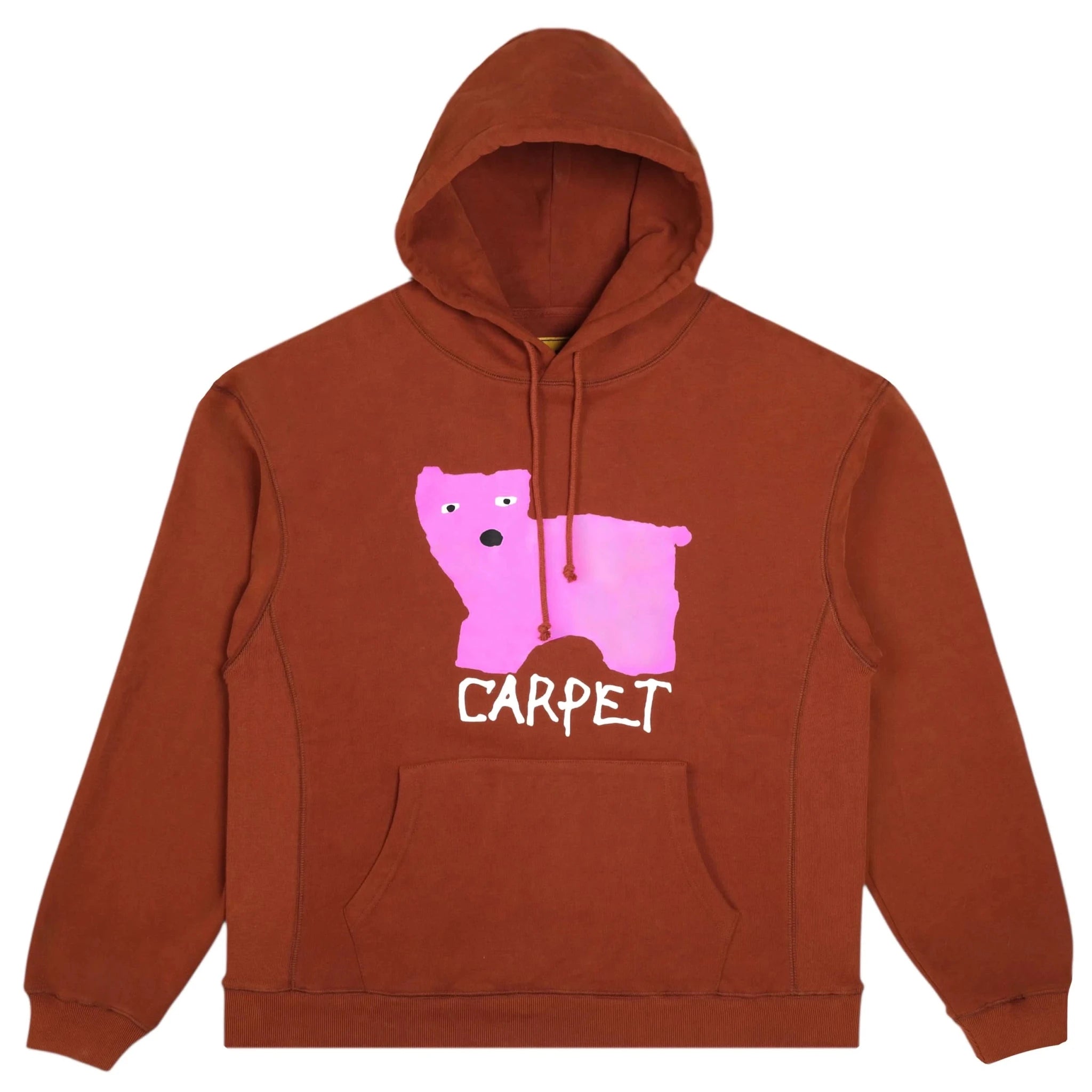 Carpet Company Low IQ Dog Hoodie - Brown - Gallery Streetwear