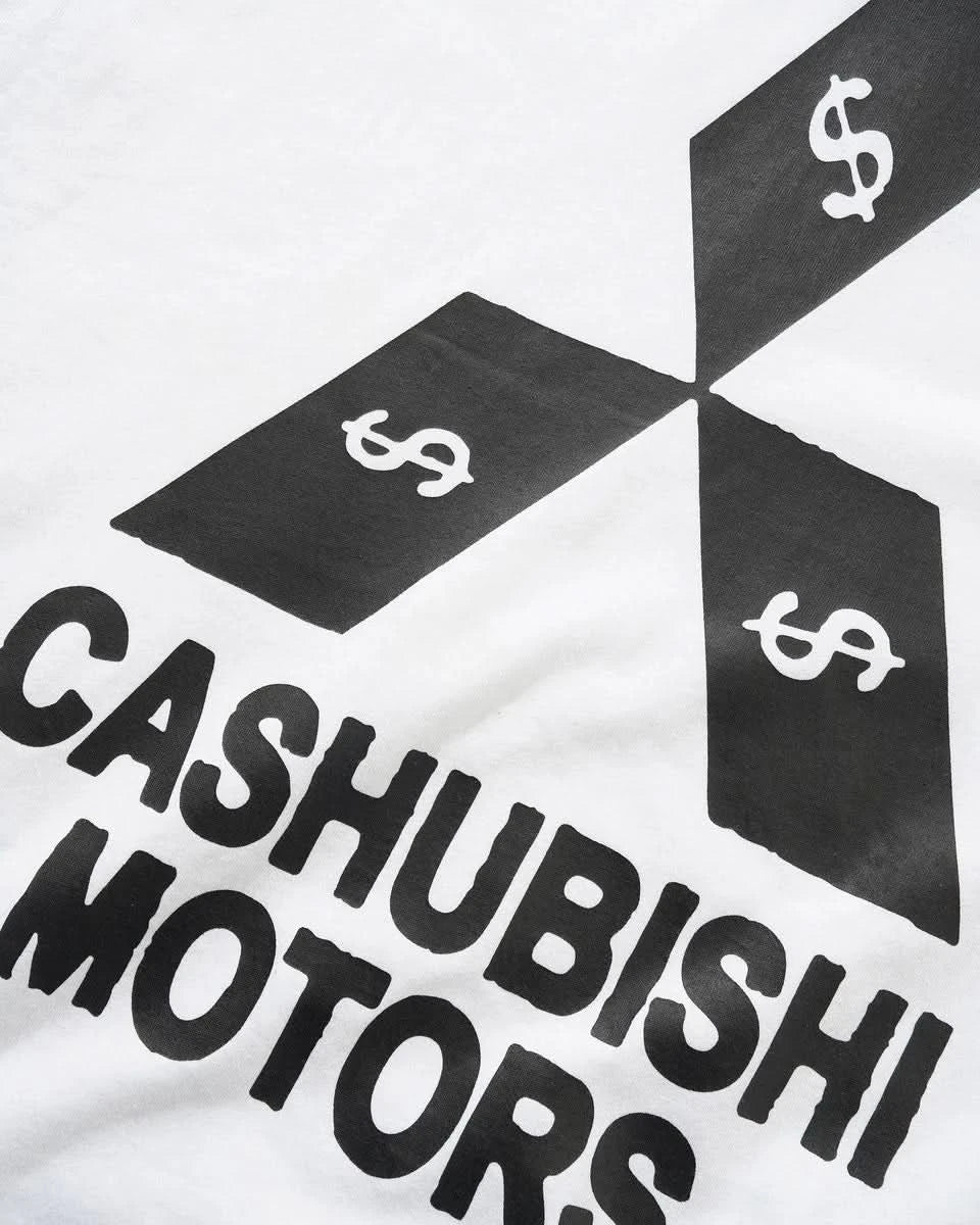 Cash Only Cashubishi Tee - White - Gallery Streetwear