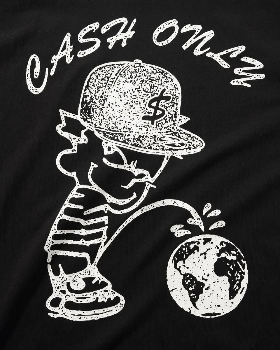 Cash Only FTW Tee - Black - Gallery Streetwear