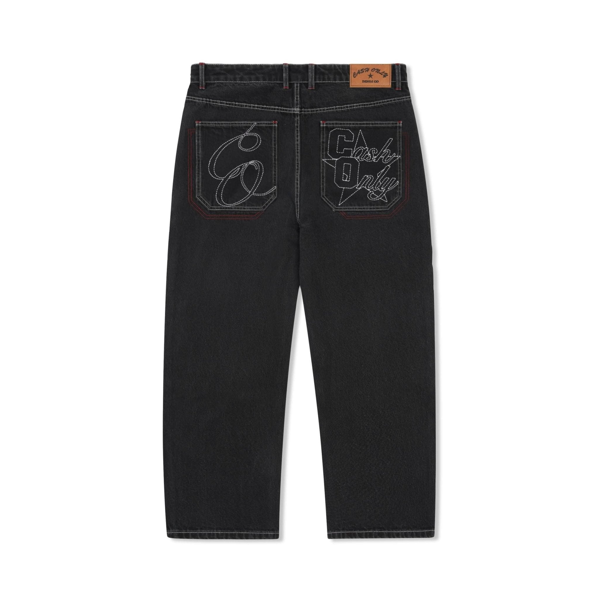 Cash Only Halftime Denim Jeans – Black - Gallery Streetwear