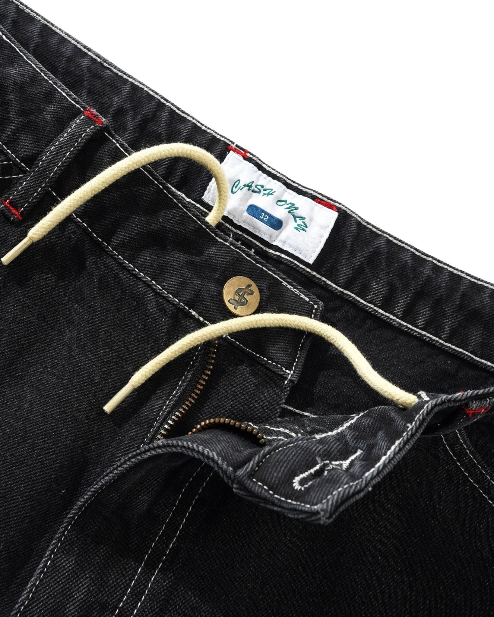 Cash Only Halftime Denim Jeans – Black - Gallery Streetwear