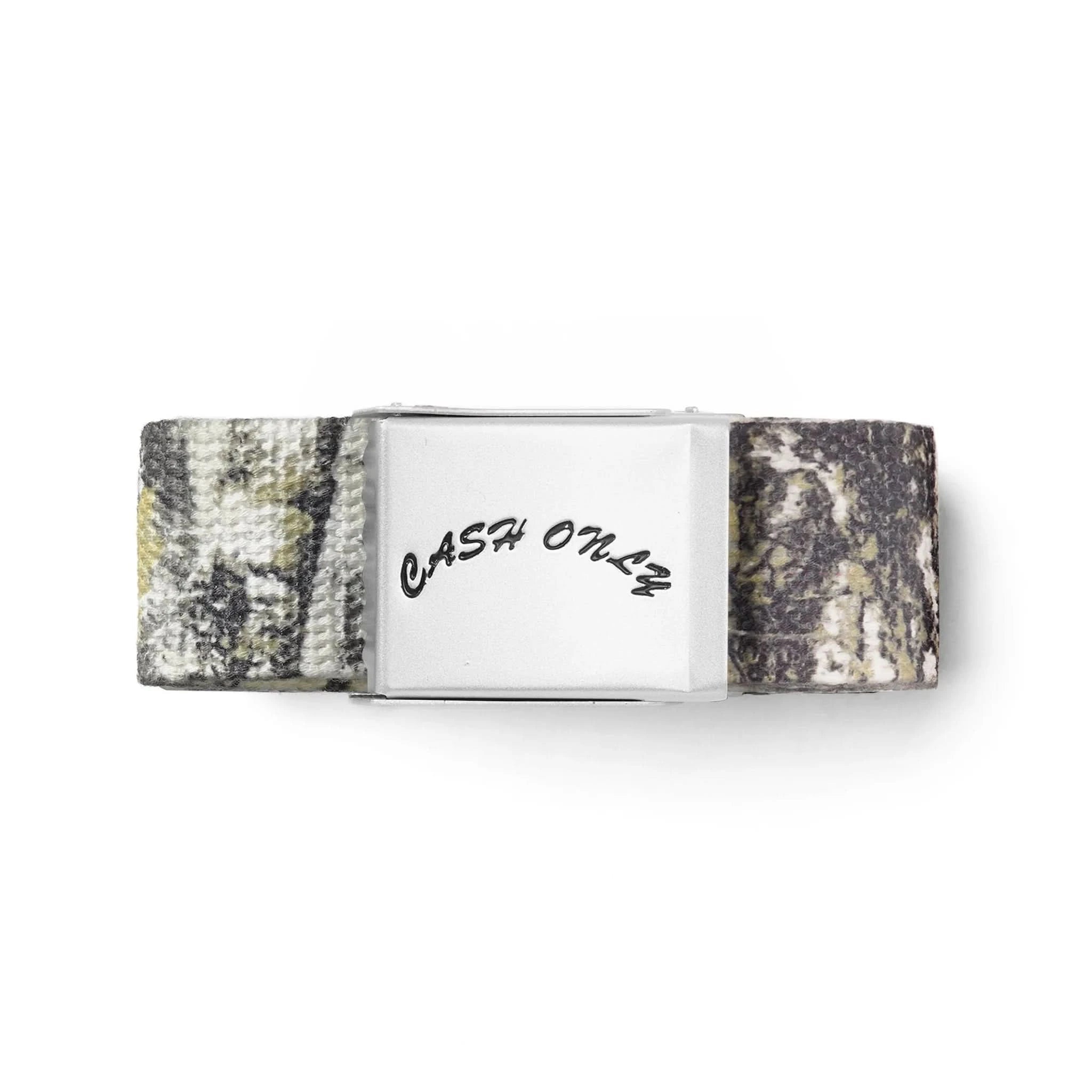 Cash Only Logo Web Belt - Gallery Streetwear