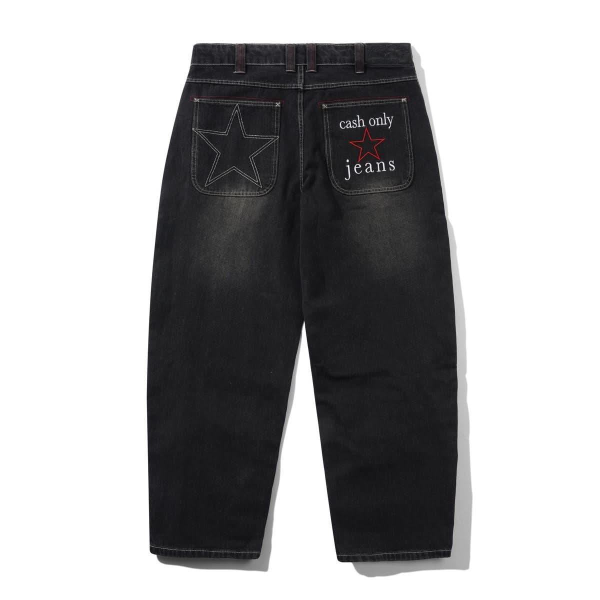 Cash Only Stars Denim Jeans – Black - Gallery Streetwear
