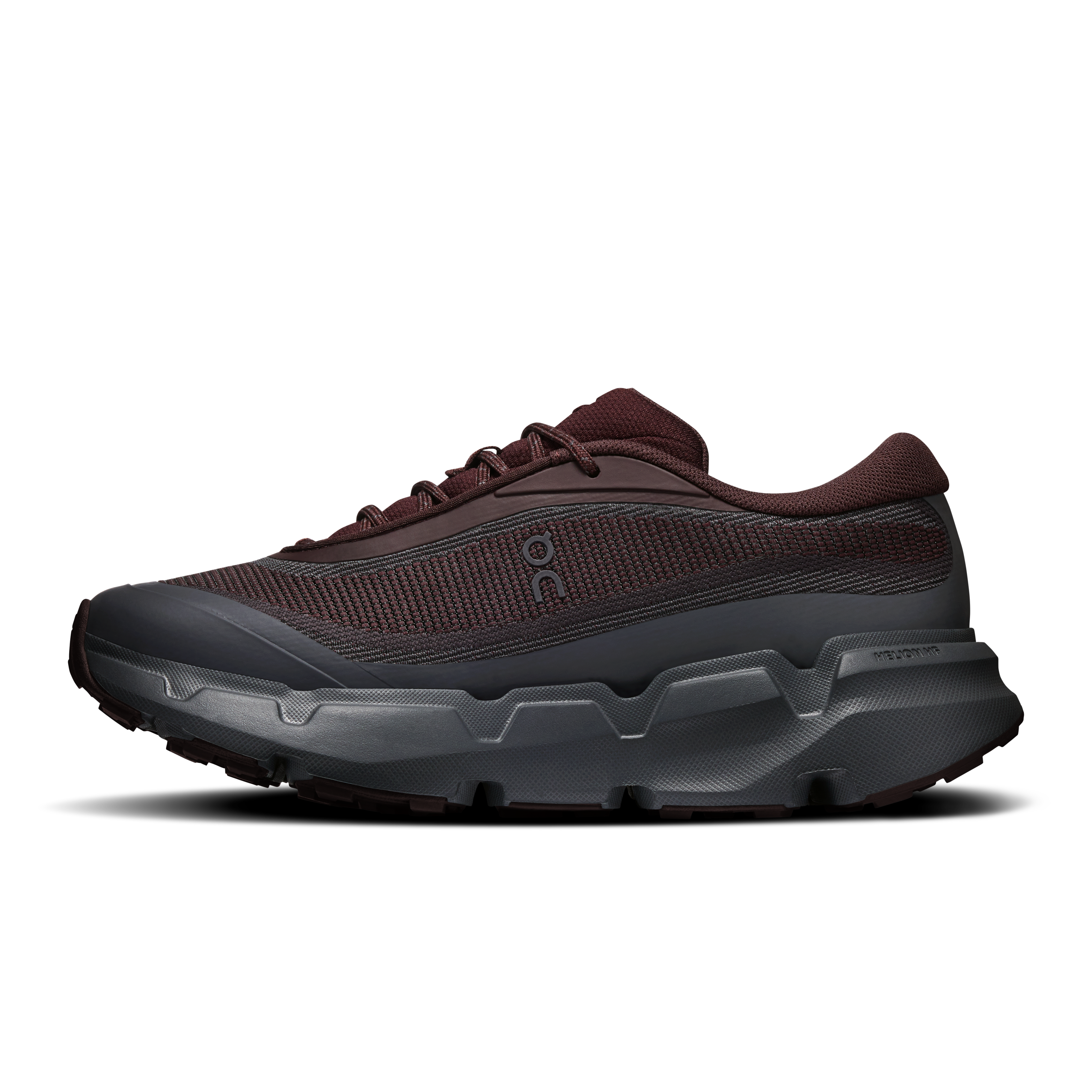 On Cloudsoma Hike women's Ox / Eclipse, heel detail