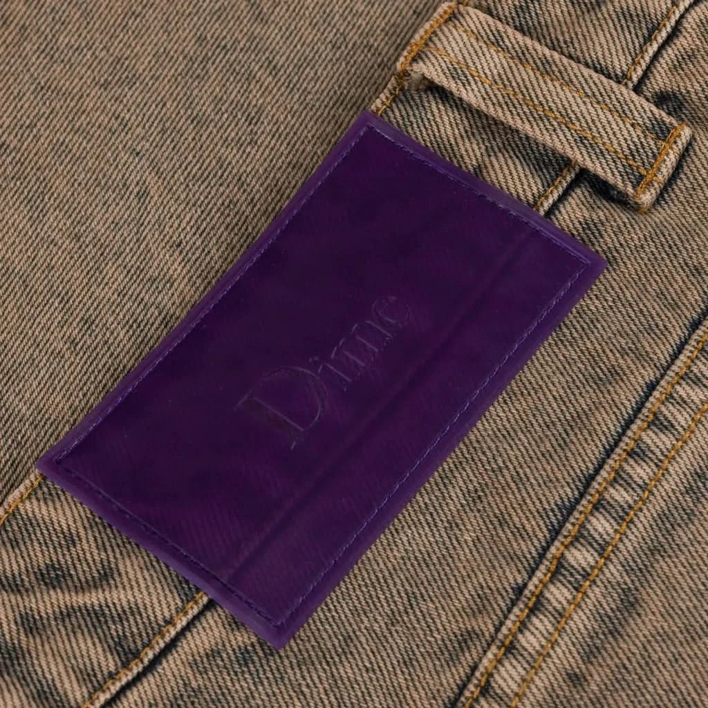 Dime MTL | Baggy Denim Brown - Gallery Streetwear