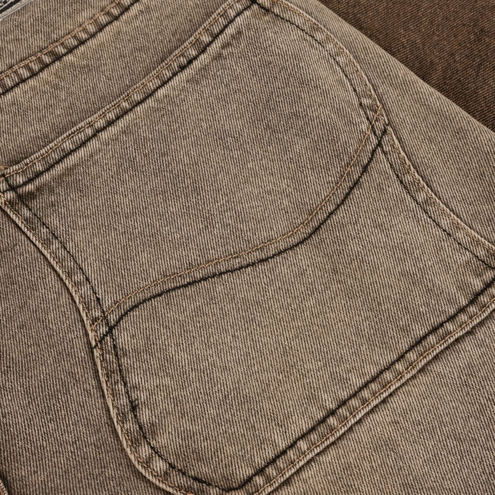 Dime MTL | Baggy Denim Dipped Brown - Gallery Streetwear