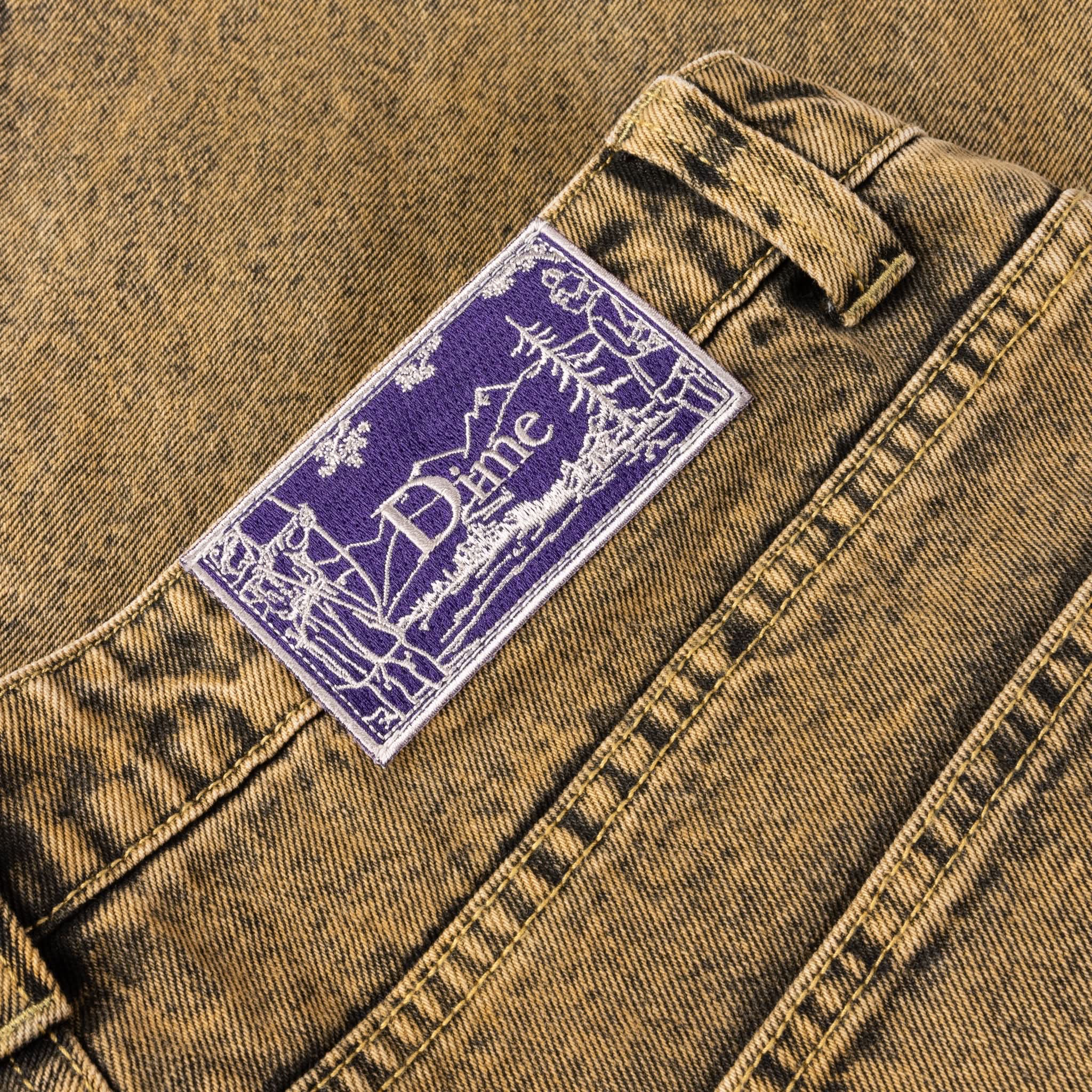 Dime MTL | Baggy Denim Overdyed Gold - Gallery Streetwear
