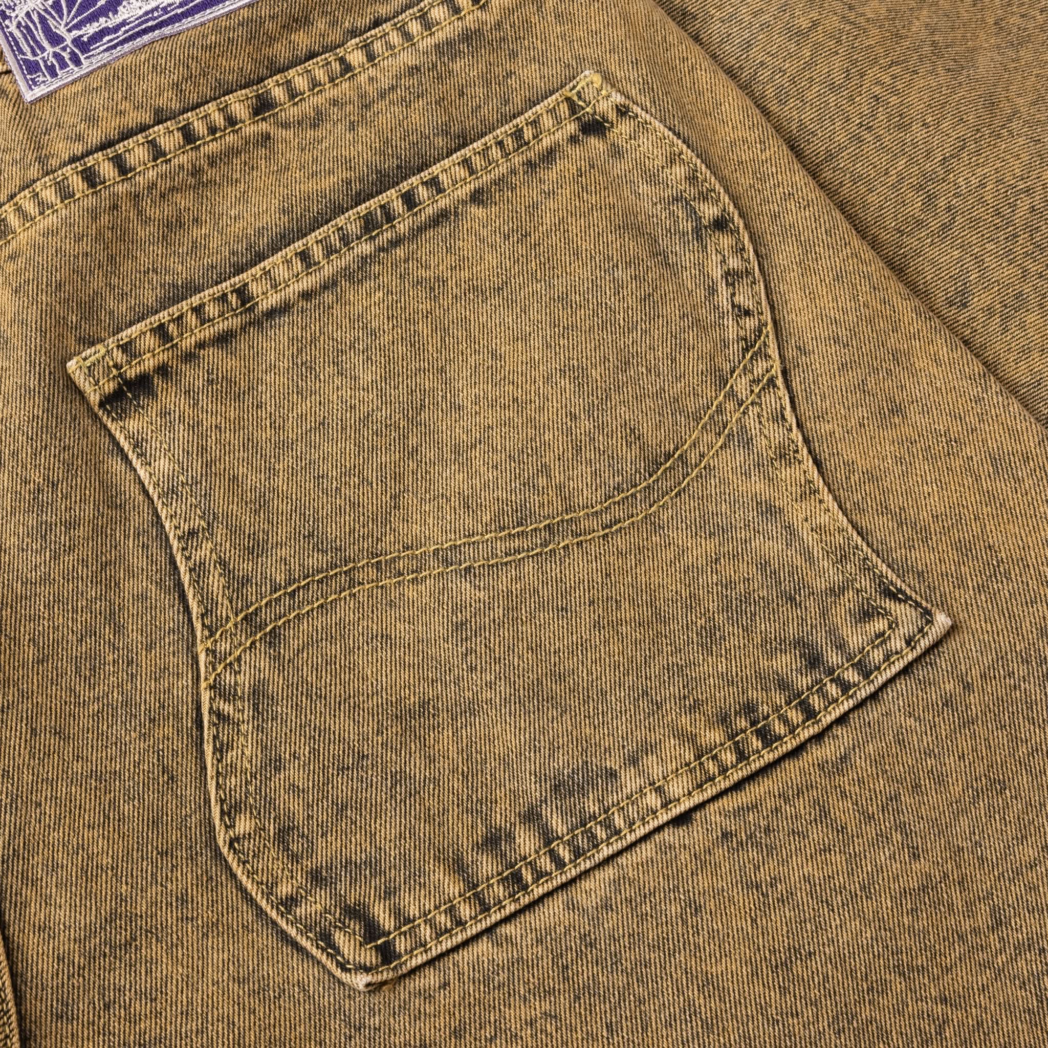 Dime MTL | Baggy Denim Overdyed Gold - Gallery Streetwear