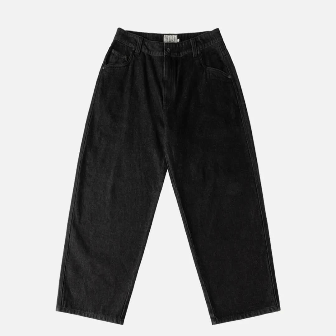 Dime MTL Baggy Denim Pants - Black Washed - Gallery Streetwear