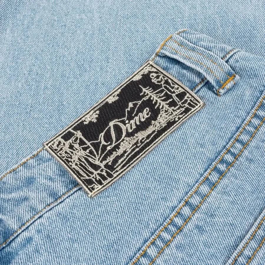 Dime MTL Baggy Denim Pants – Blue Washed - Gallery Streetwear