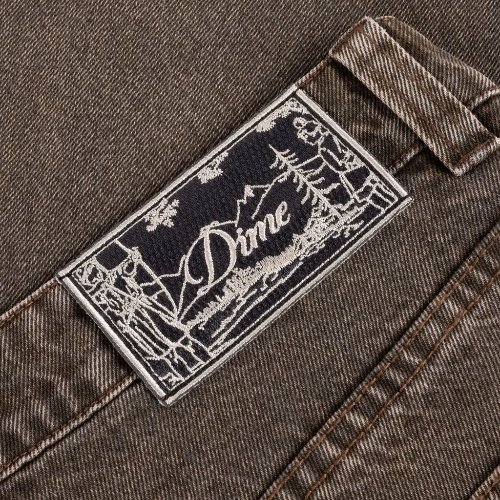 Dime MTL | Baggy Denim Pants – Sandblasted Brown - Gallery Streetwear