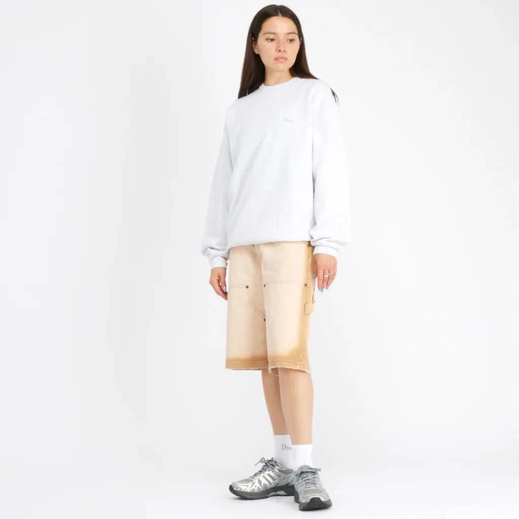 Dime MTL Carpenter Denim Shorts – Bronze Relaxed Fit Skate Shorts - Gallery Streetwear