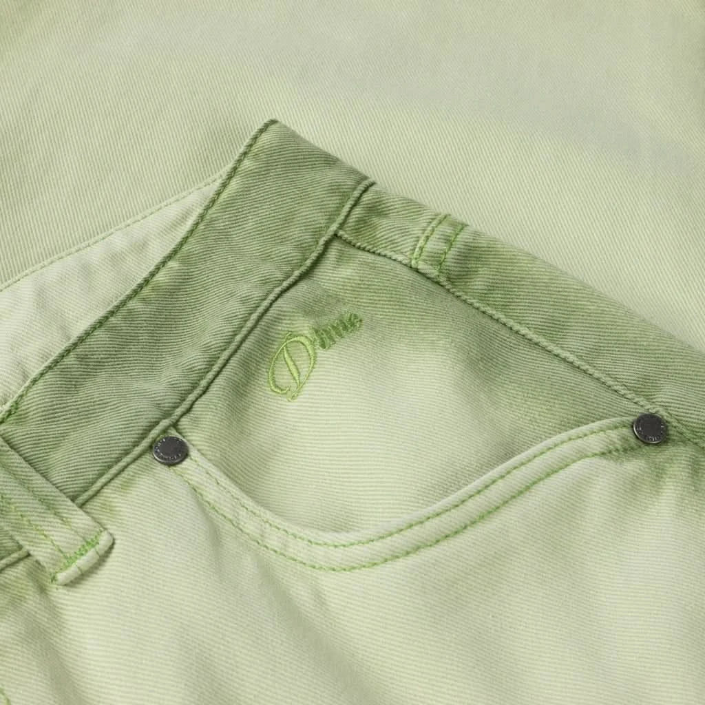 Dime MTL Classic Baggy Denim Pants – Matcha Green Skate Jeans - Gallery Streetwear