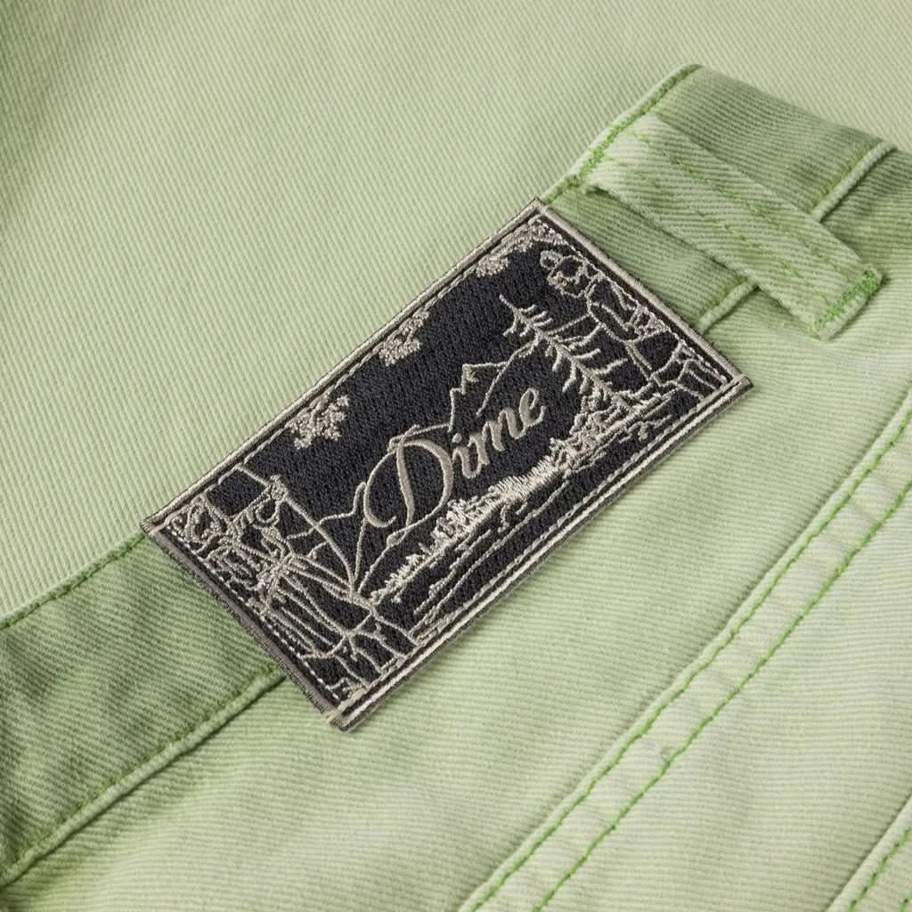 Dime MTL Classic Baggy Denim Pants – Matcha Green Skate Jeans - Gallery Streetwear