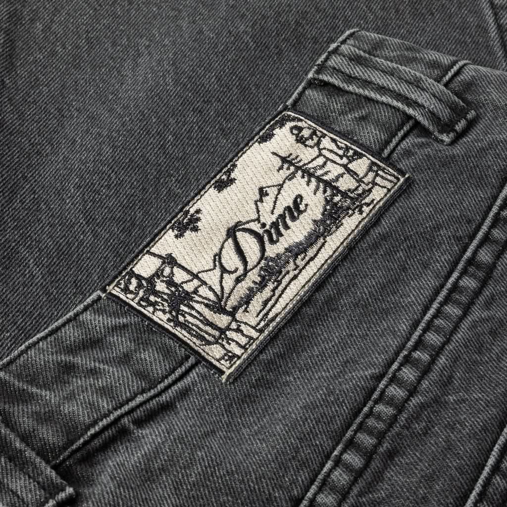 Dime MTL Classic Relaxed Denim Pants – Faded Black Skate Jeans - Gallery Streetwear