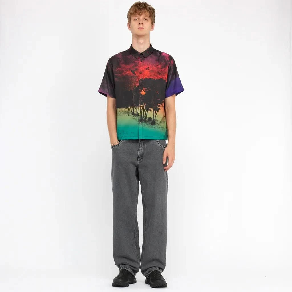Dime MTL Classic Relaxed Denim Pants – Faded Black Skate Jeans - Gallery Streetwear