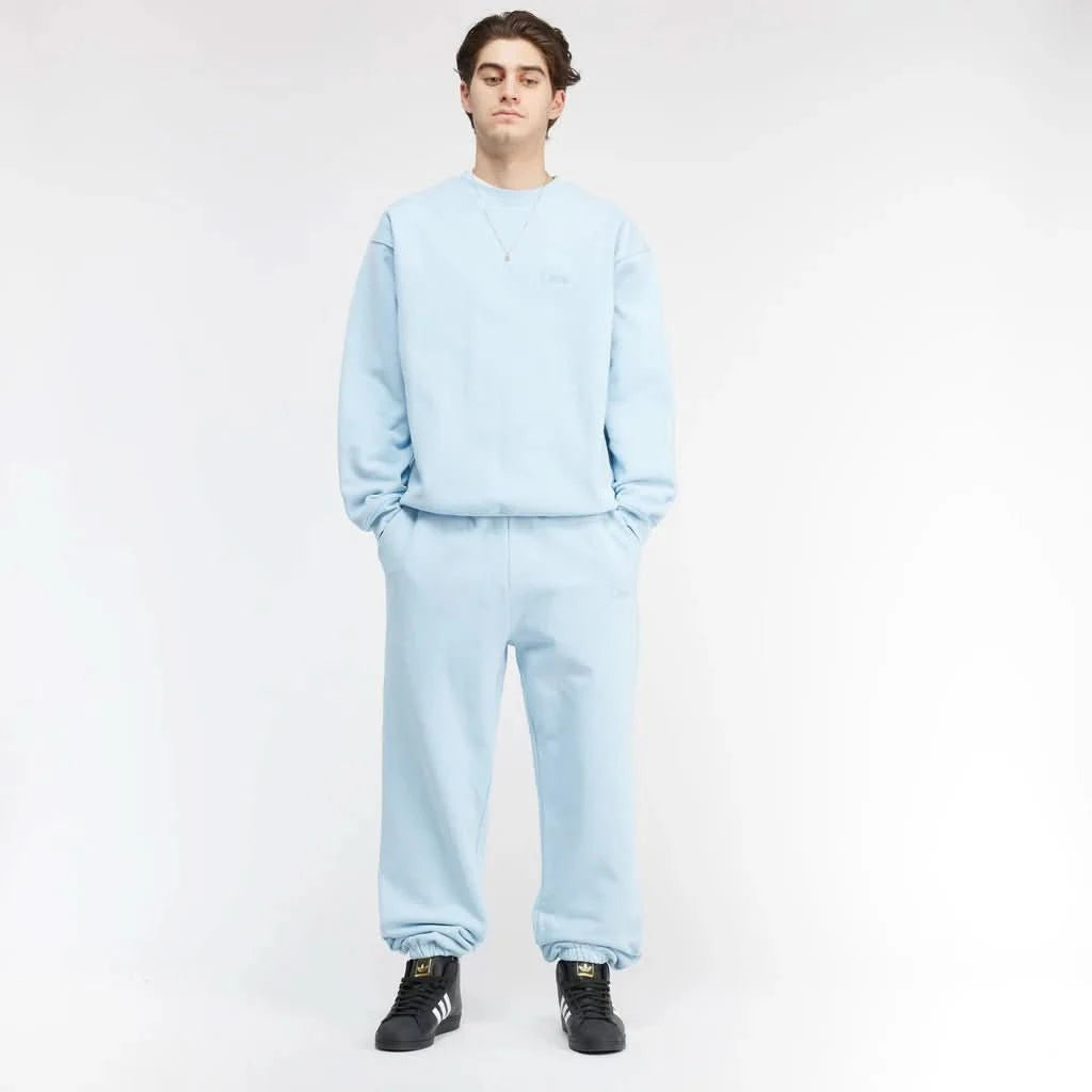 Dime MTL Classic Small Logo Sweatpants – Baby Blue - Gallery Streetwear