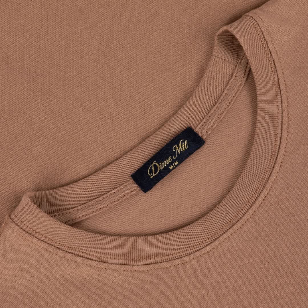 Dime MTL Classic Small Logo Tee - Canyon Brown - Gallery Streetwear