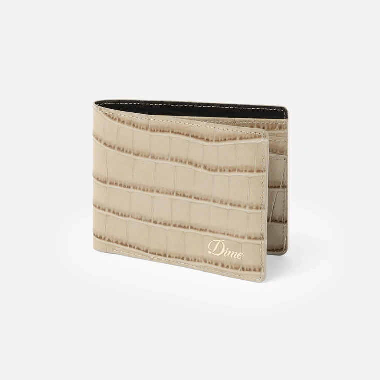 Dime MTL Croc Bi - fold Wallet - Gallery Streetwear