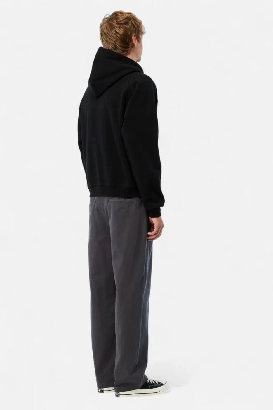 Dime MTL Cursive Small Logo Zip Hoodie (Black) - Gallery Streetwear