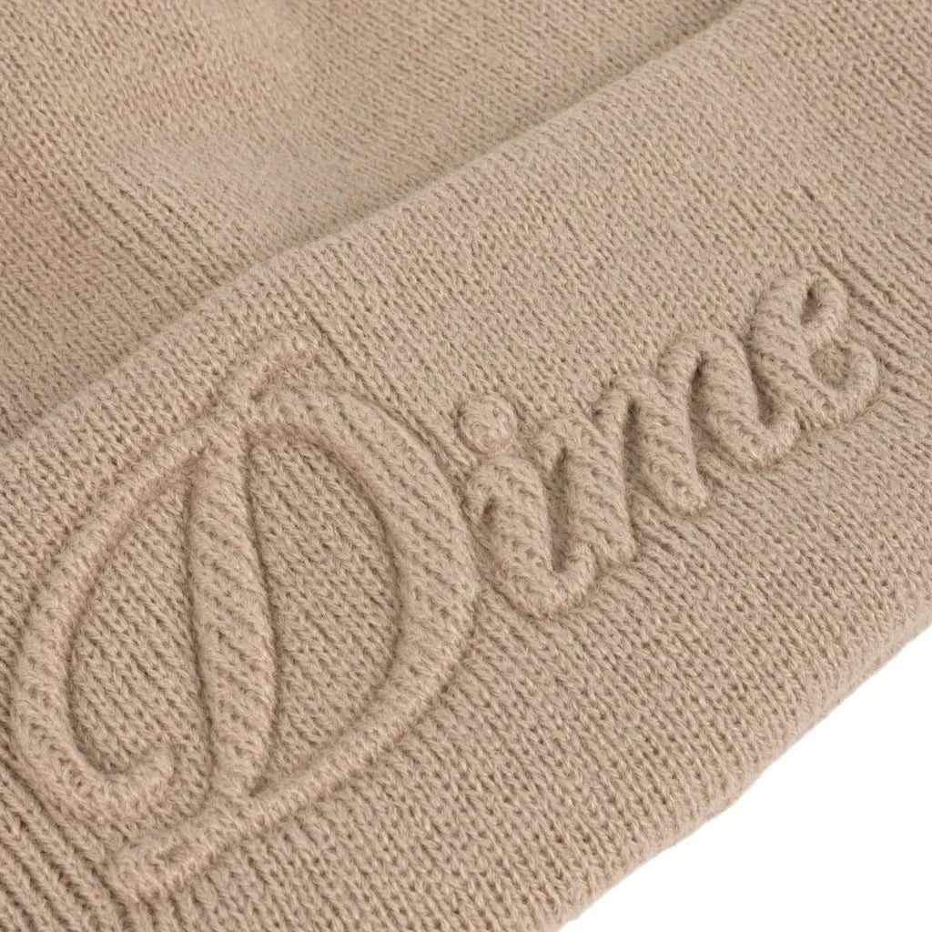 Dime MTL | Embossed Cursive Fold Beanie - Gallery Streetwear