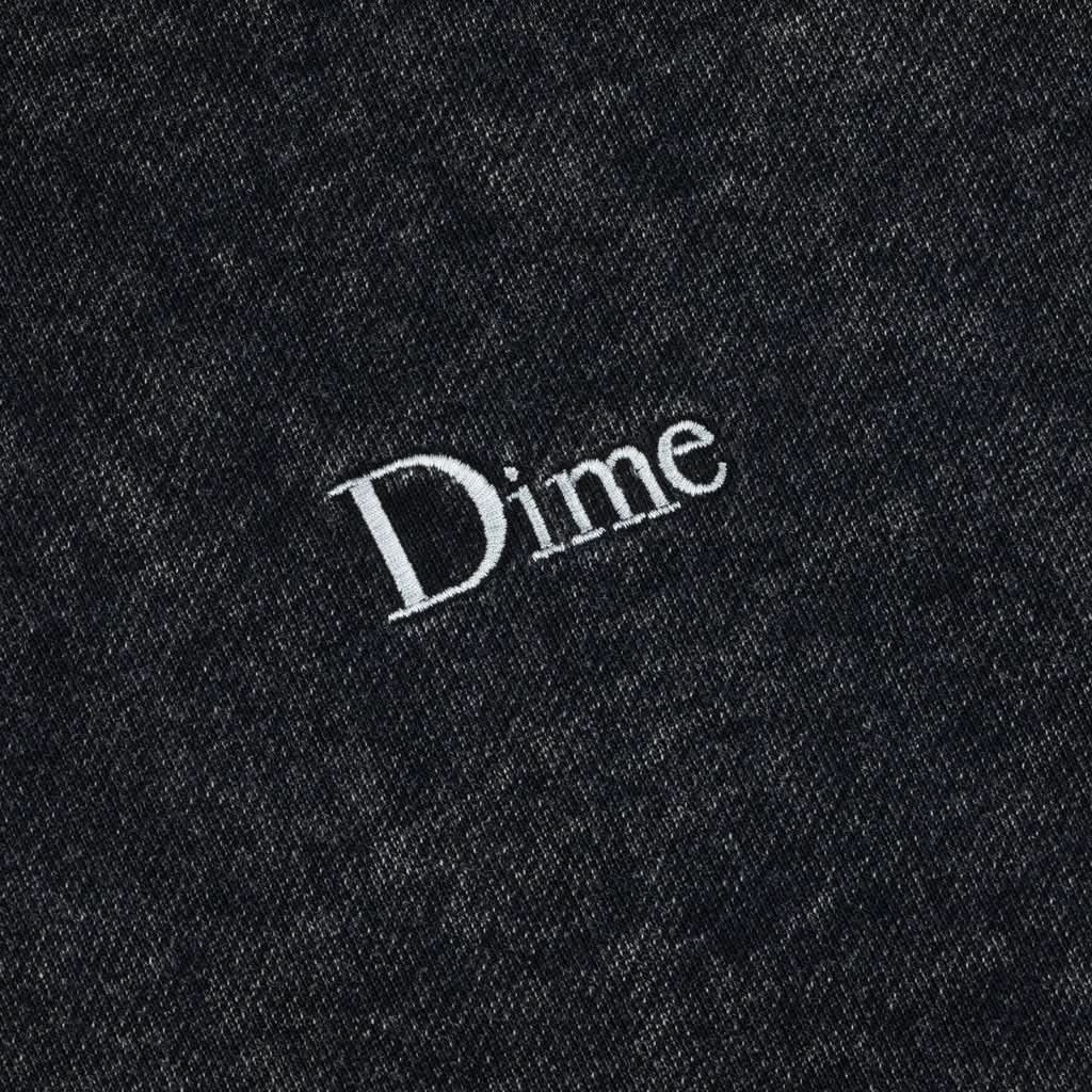 Dime MTL French Terry Crewneck – Faded Black Sweatshirt - Gallery Streetwear
