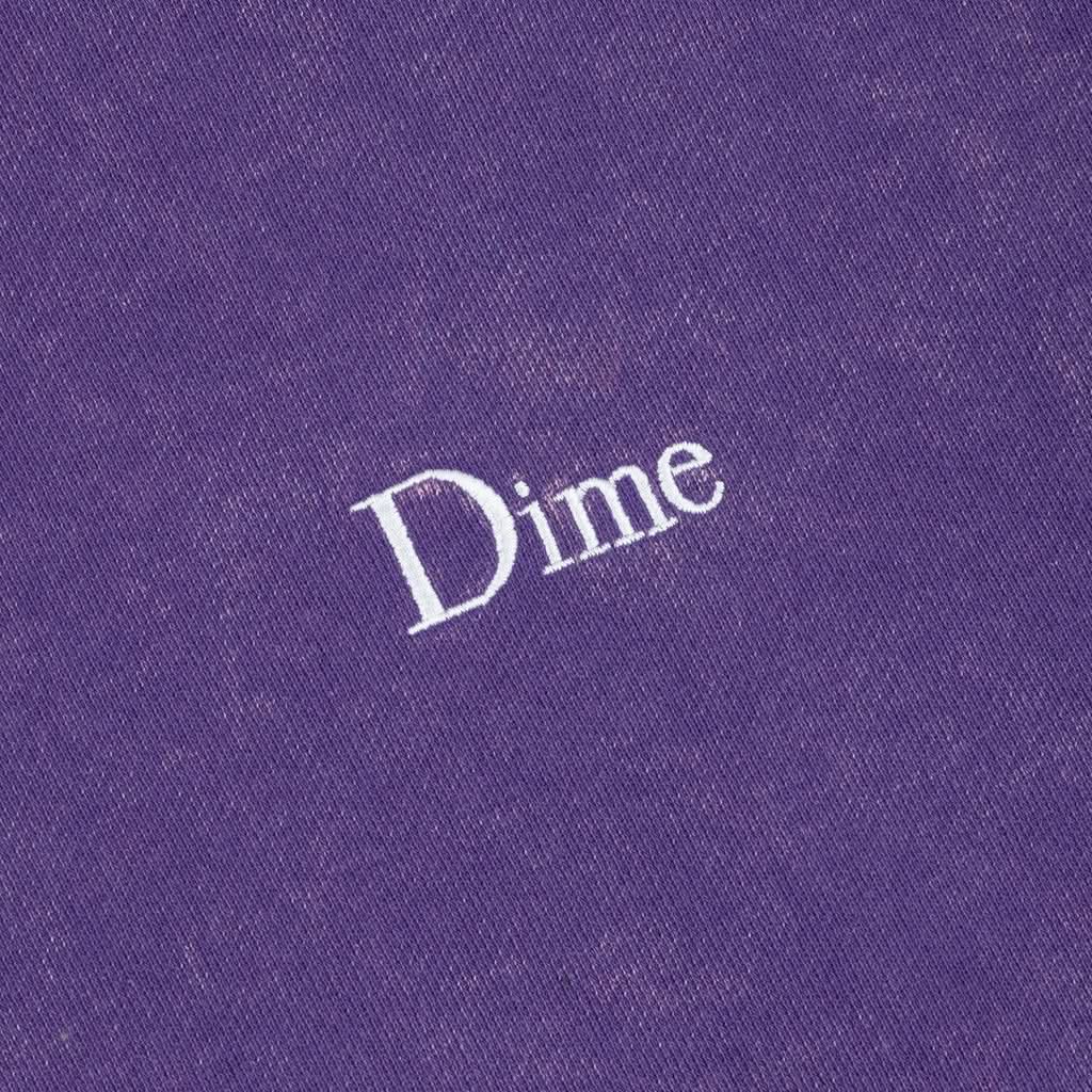 Dime MTL French Terry Hoodie – Faded Iris - Gallery Streetwear