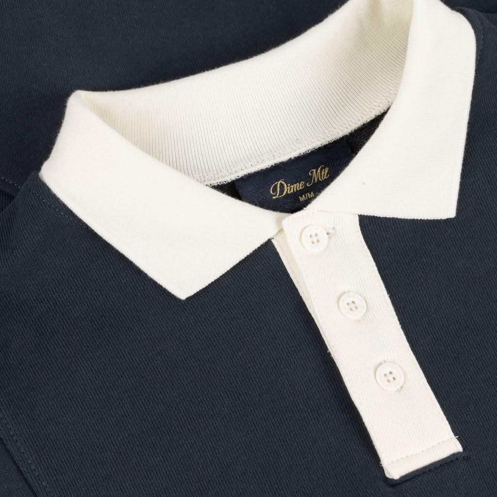 Dime MTL | French Terry Rugby Shirt - Gallery Streetwear