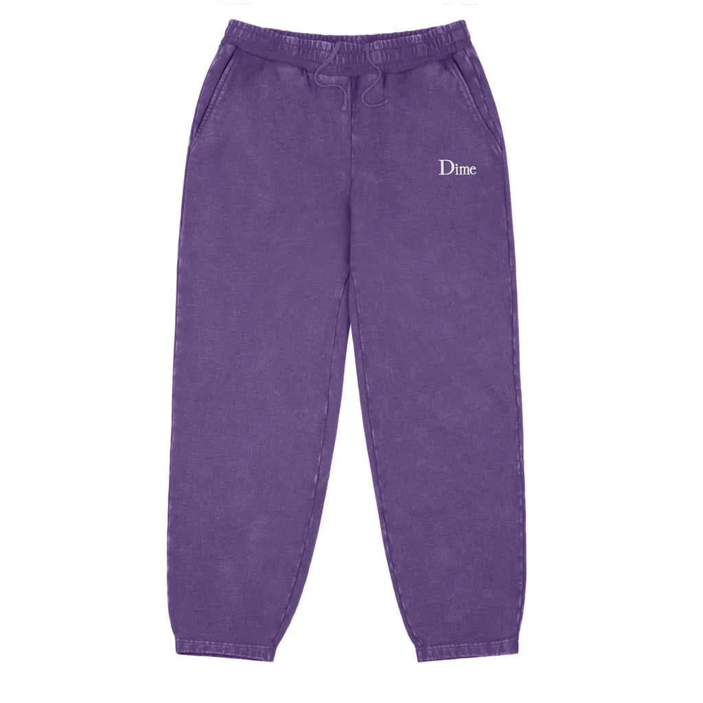 Dime MTL French Terry Sweatpants – Faded Iris - Gallery Streetwear