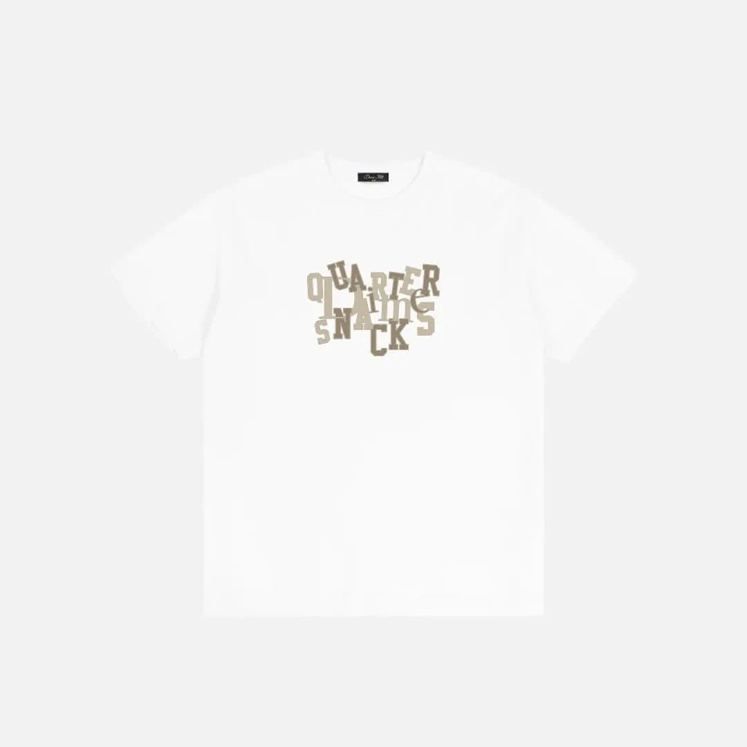 Dime ホワイト Tシャツ Dime White T-Shirt プリント クルーネック半袖