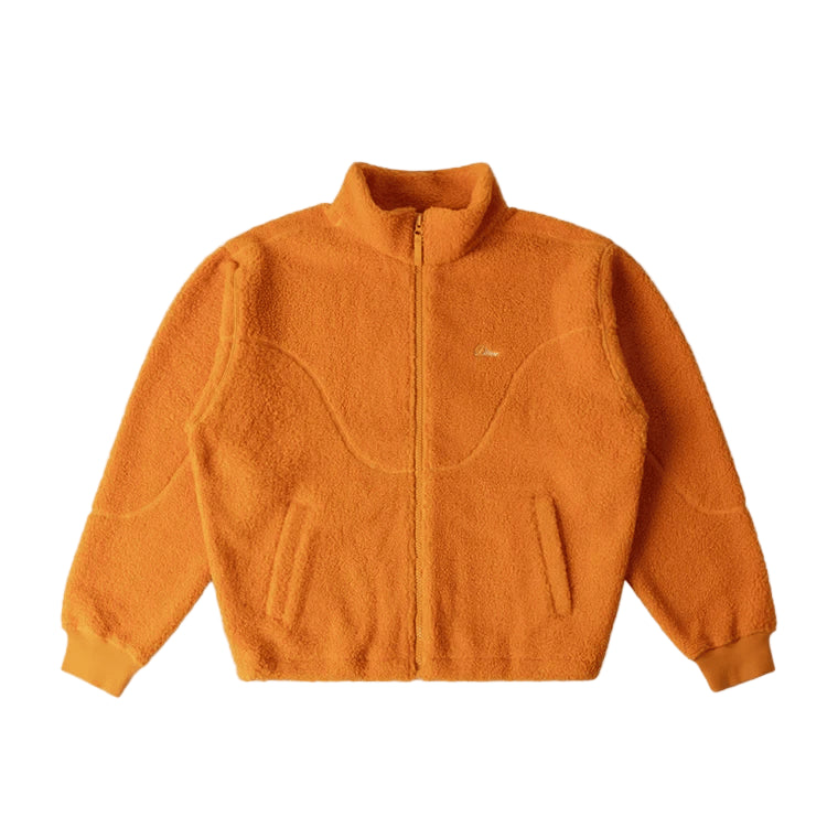 Dime MTL Polar Fleece Sherpa Zip – Orange - Gallery Streetwear Kelowna, Canada's Best Dime MTL Clothing store
