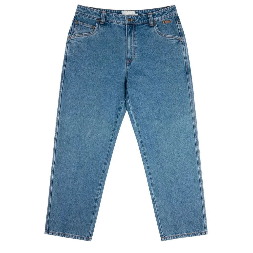 Dime MTL Relaxed Denim Pant – Indigo Washed - Gallery Streetwear