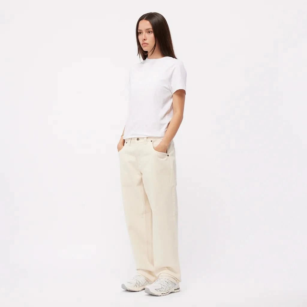 Dime MTL | Relaxed Denim Pants – Warm White - Gallery Streetwear