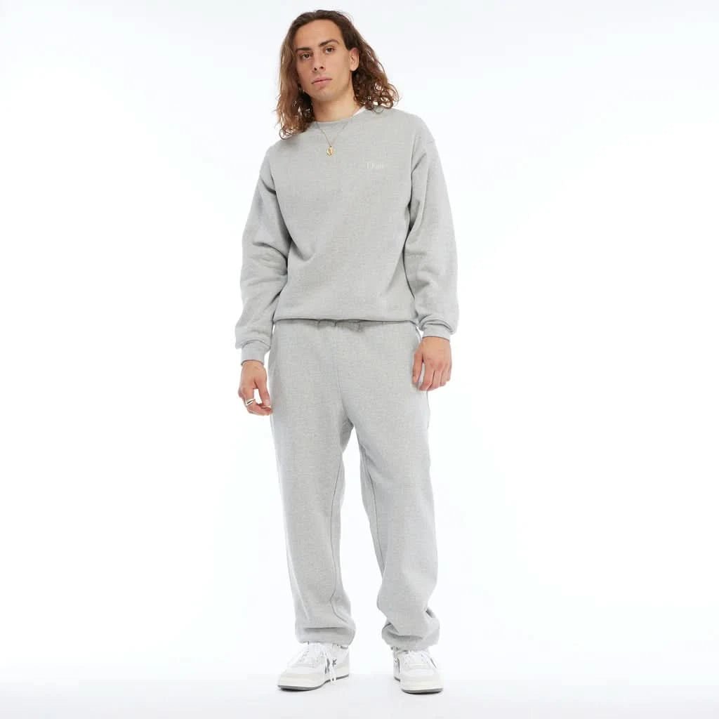 Dime MTL | Small Logo Crew Grey - Gallery Streetwear
