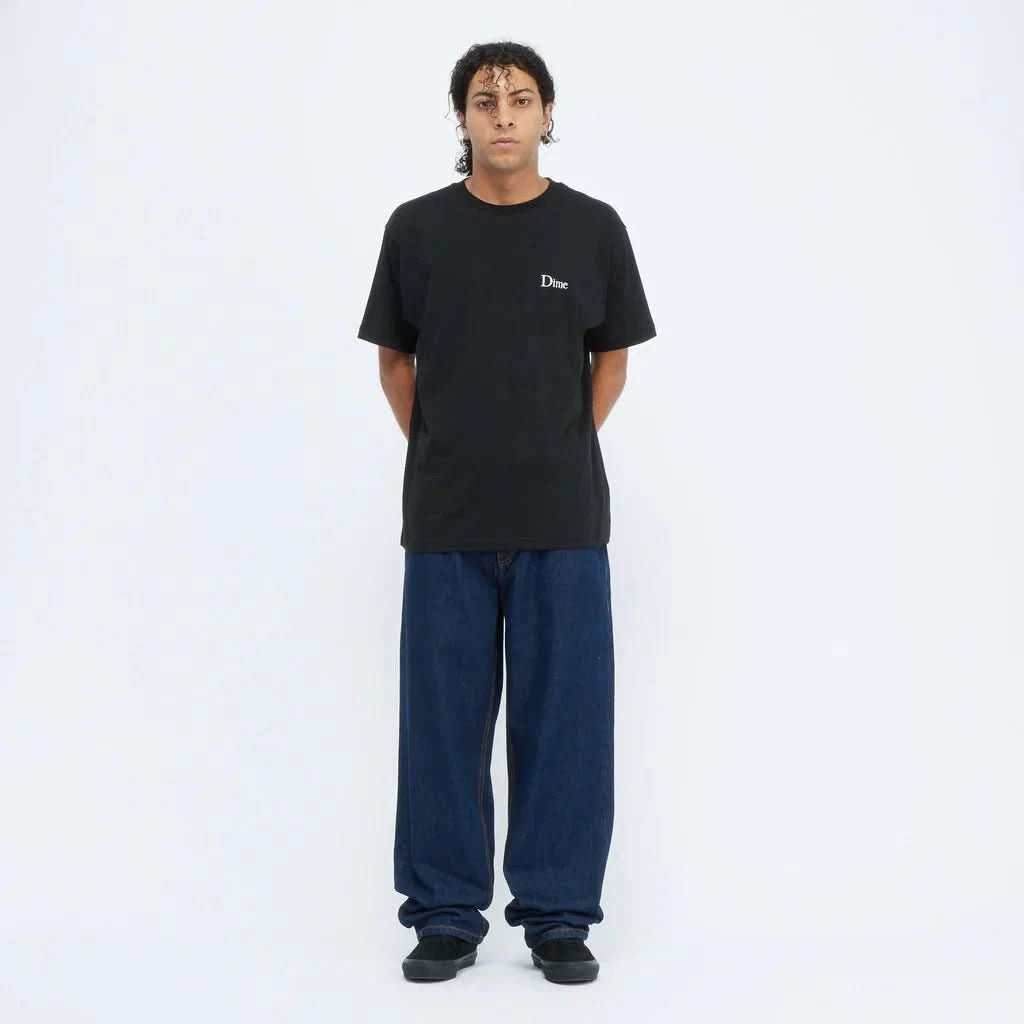 Dime MTL | Small Logo Tee Black - Gallery Streetwear